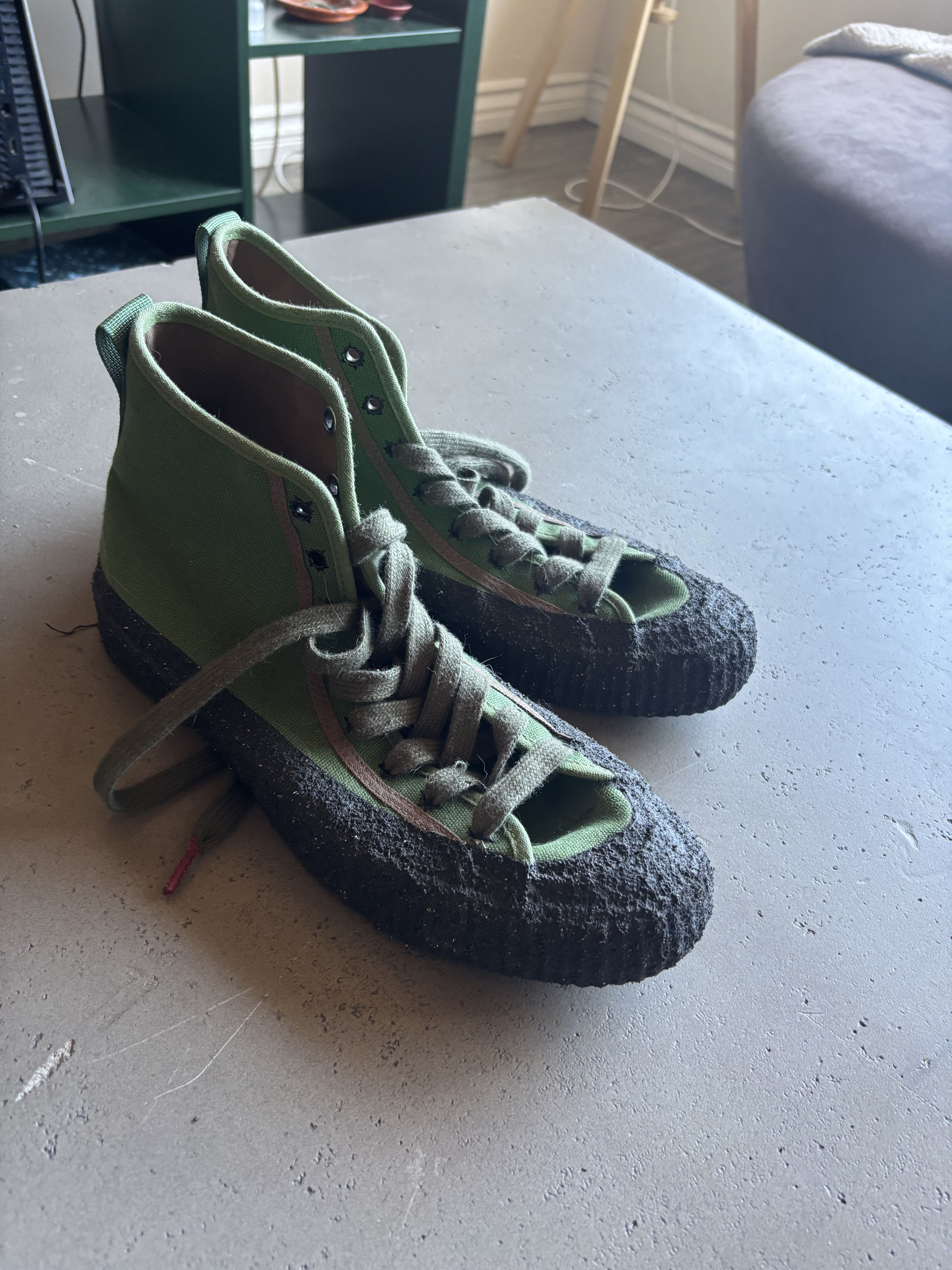 Fugazi Fugazi Olive Trench Shoe Size US 9 / EU 42 - 1 Thumbnail