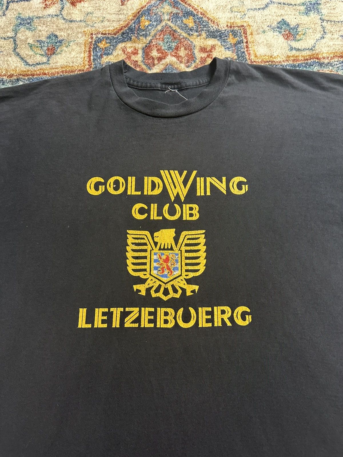 Vintage Vintage 90s GoldWing Club Biker T-shirt Size XL Size US XL / EU 56 / 4 - 4 Thumbnail