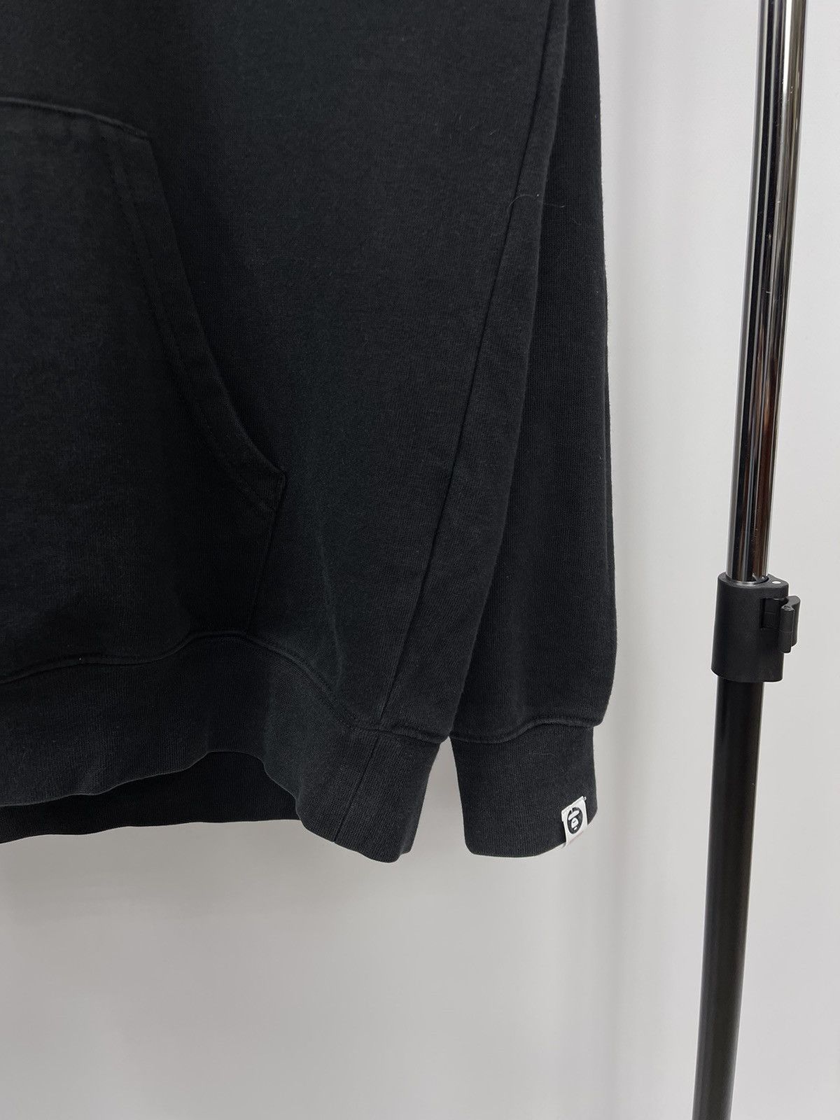 Aape AAPE Bape By Bathing Ape Black Hoodie Logo Pocket Men Size L Size US L / EU 52-54 / 3 - 2 Thumbnail