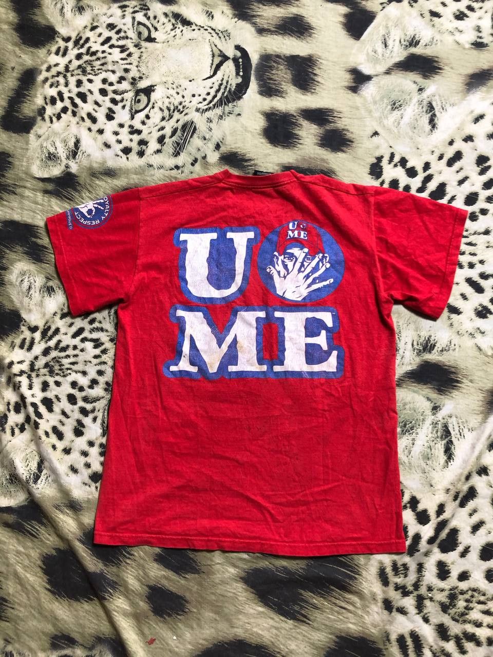 WWE WWE Big Y2K Logo 100% Cotton Short Sleeve T-Shirt Size M Size US M / EU 48-50 / 2 - 17 Thumbnail