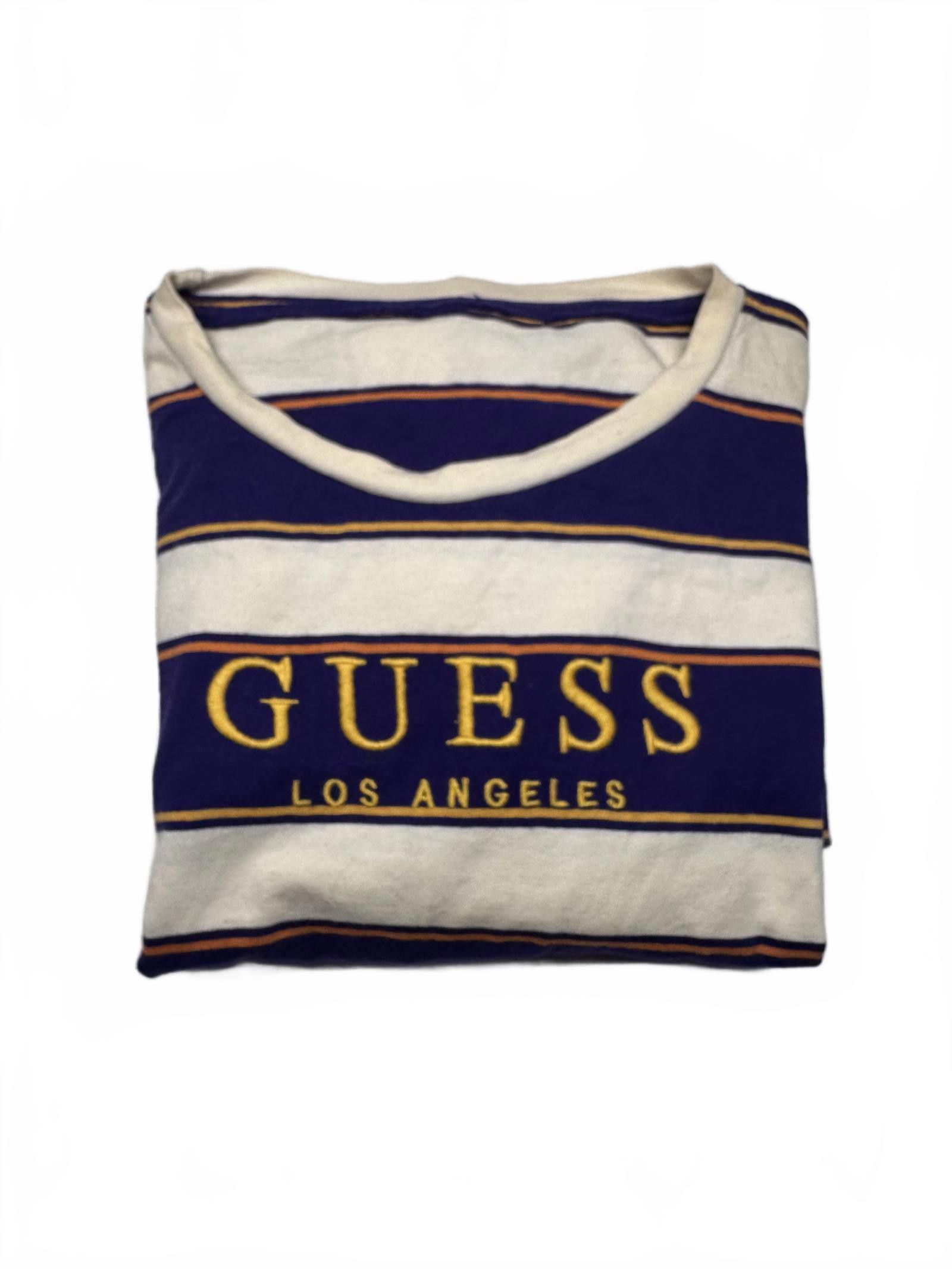 Guess Vintage Guess Striped T-Shirt - Los Angeles Size US M / EU 48-50 / 2 - 5 Thumbnail