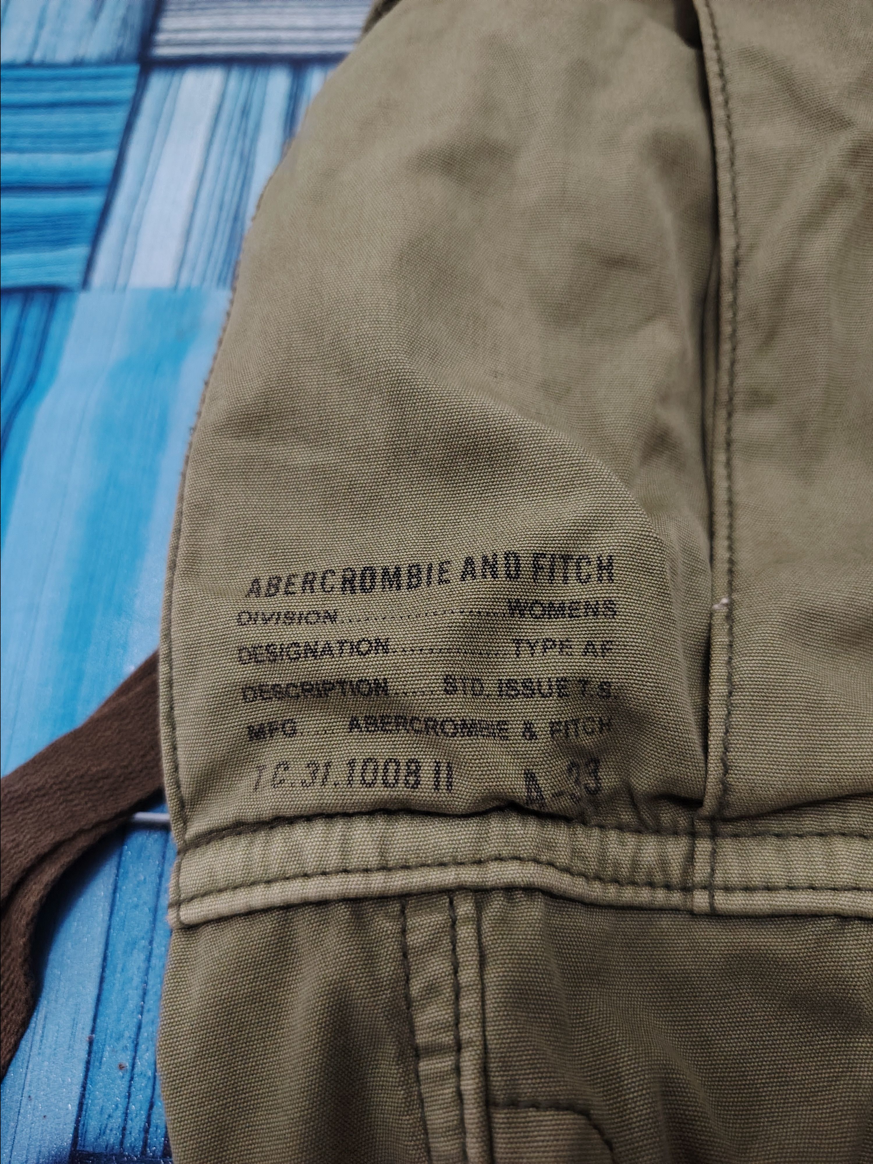 Abercrombie & Fitch Vtg Abercrombie & Fitch Cargo Military Pants Style Size US 29 - 5 Thumbnail