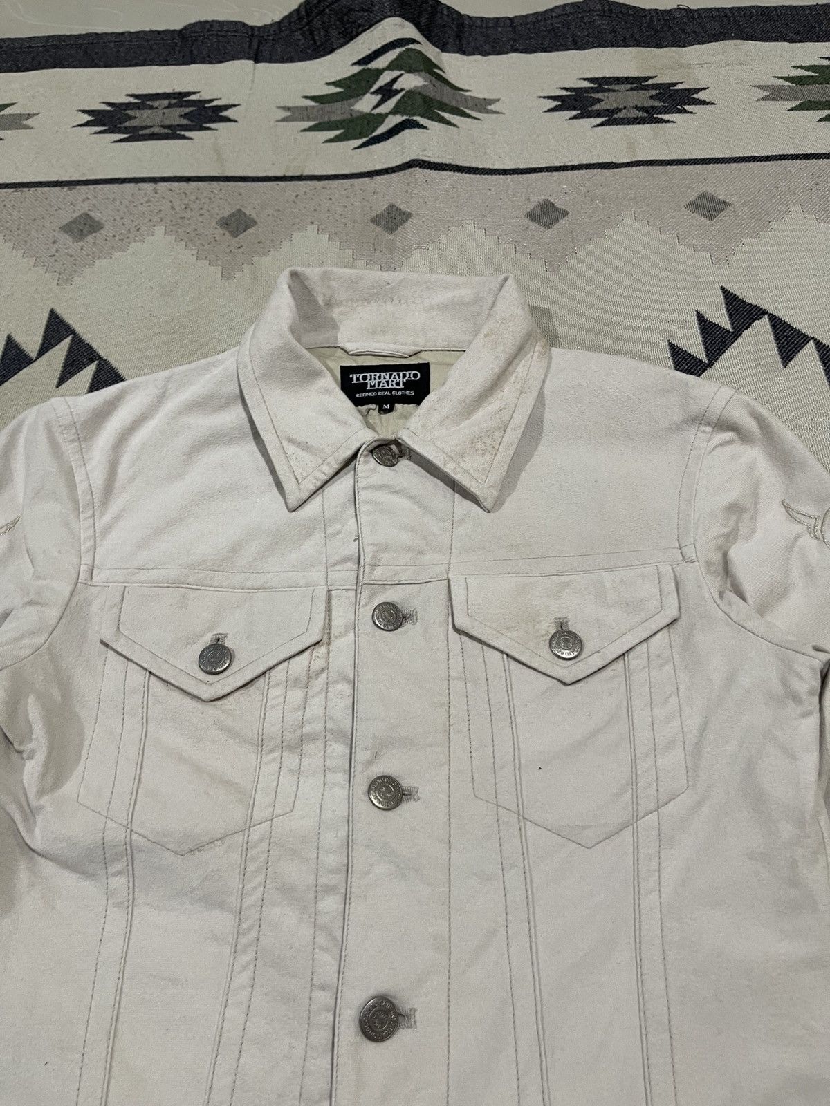 Tornado Mart 2000s TORNADO MART WESTERN STYLE TRIBAL SLEEVE JACKET Size M / US 6-8 / IT 42-44 - 5 Thumbnail