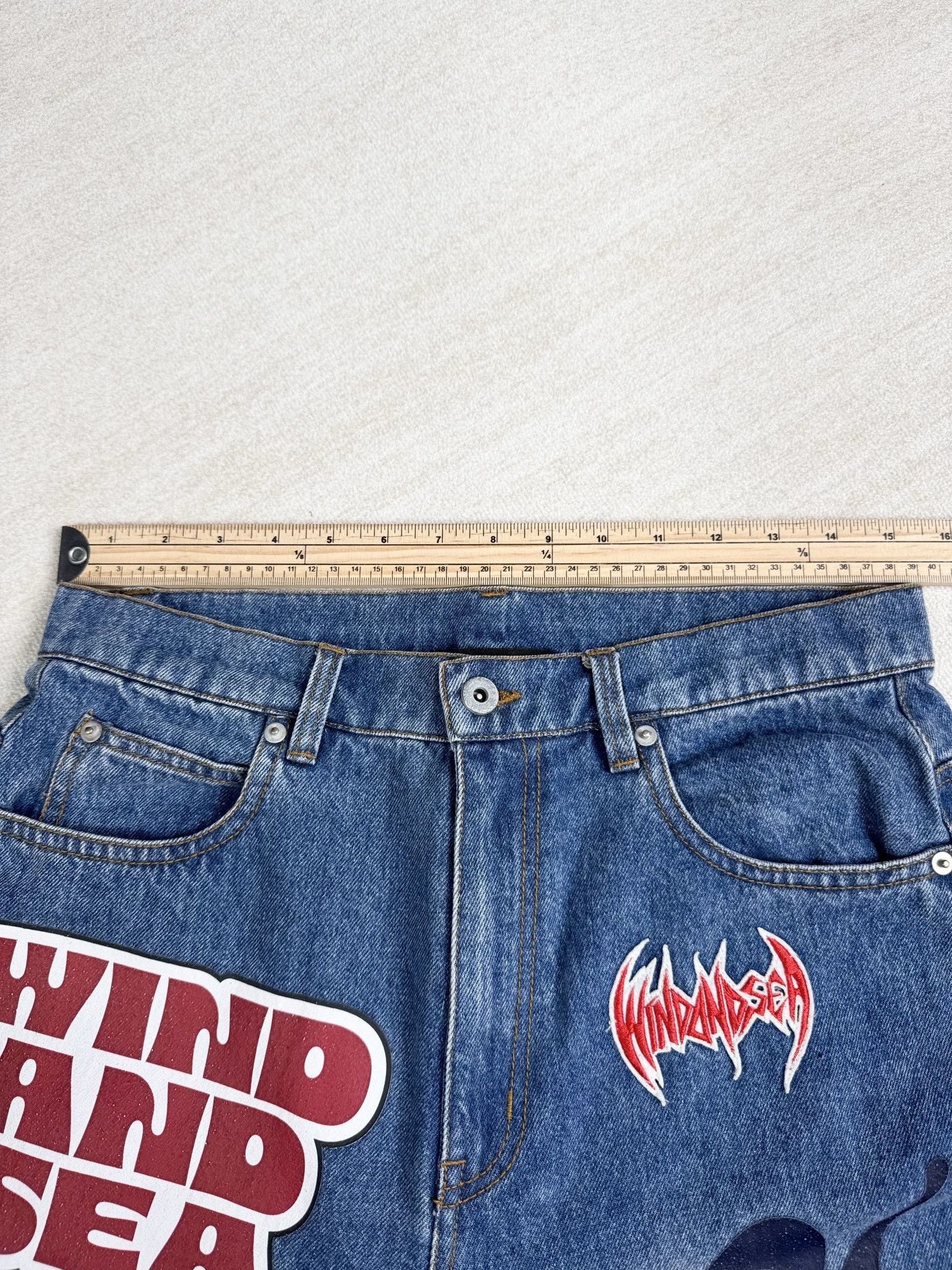 Hysteric Glamour wind and sea denim Size US 31 - 6 Thumbnail