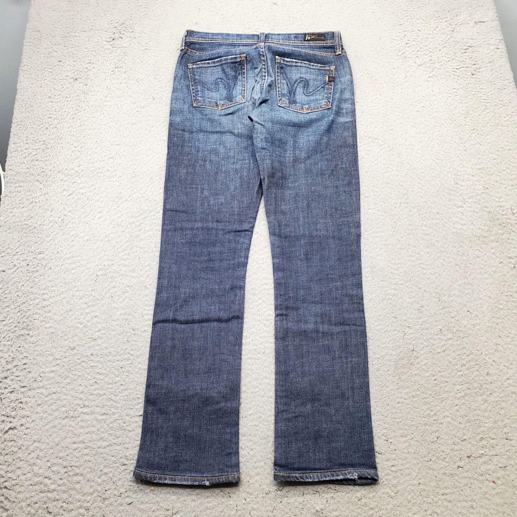 Citizens Of Humanity Citizens of Humanity Elson Jeans Womens 24 Blue Stretch High Rise Straight Leg Jeans Womens 24 Blue Stretch High Rise Straight Leg Size 42" / US 20 - 2 Thumbnail