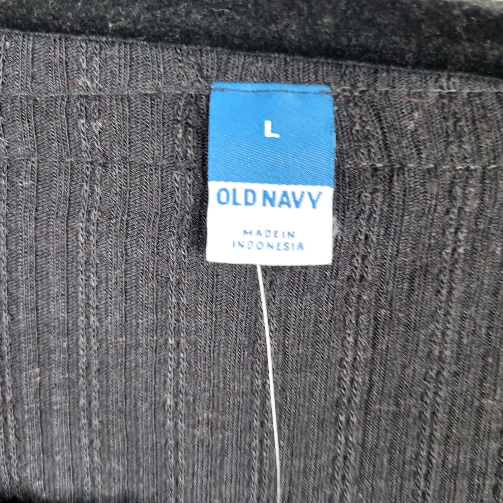 Old Navy Old Navy Womens Square Neck Short Sleeve Blouse L Black NEW Size L / US 10 / IT 46 - 2 Thumbnail