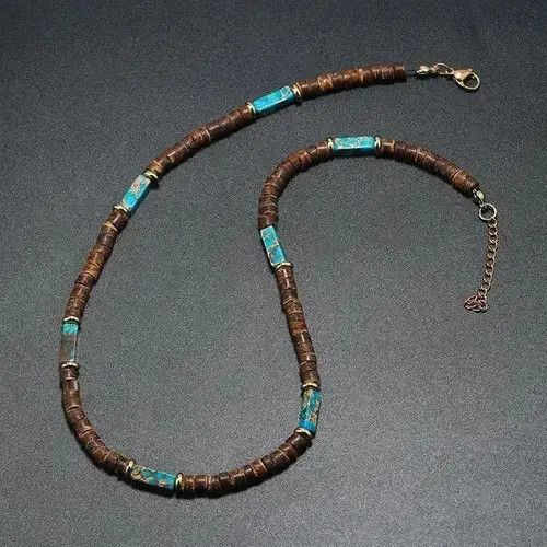 Jewelry Coconut Shell Wood Beads Necklace Size ONE SIZE - 2 Thumbnail