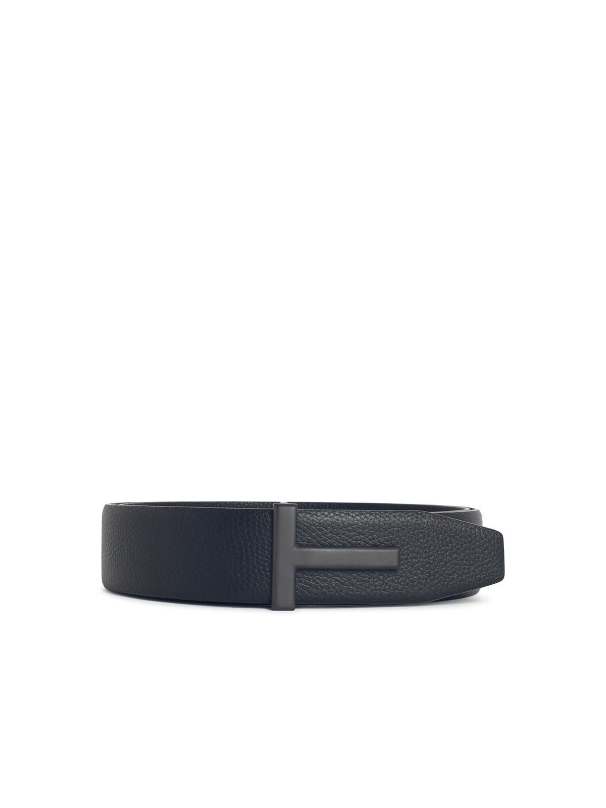 Tom Ford TOM FORD Black Leather Belt Size ONE SIZE - 1 Thumbnail