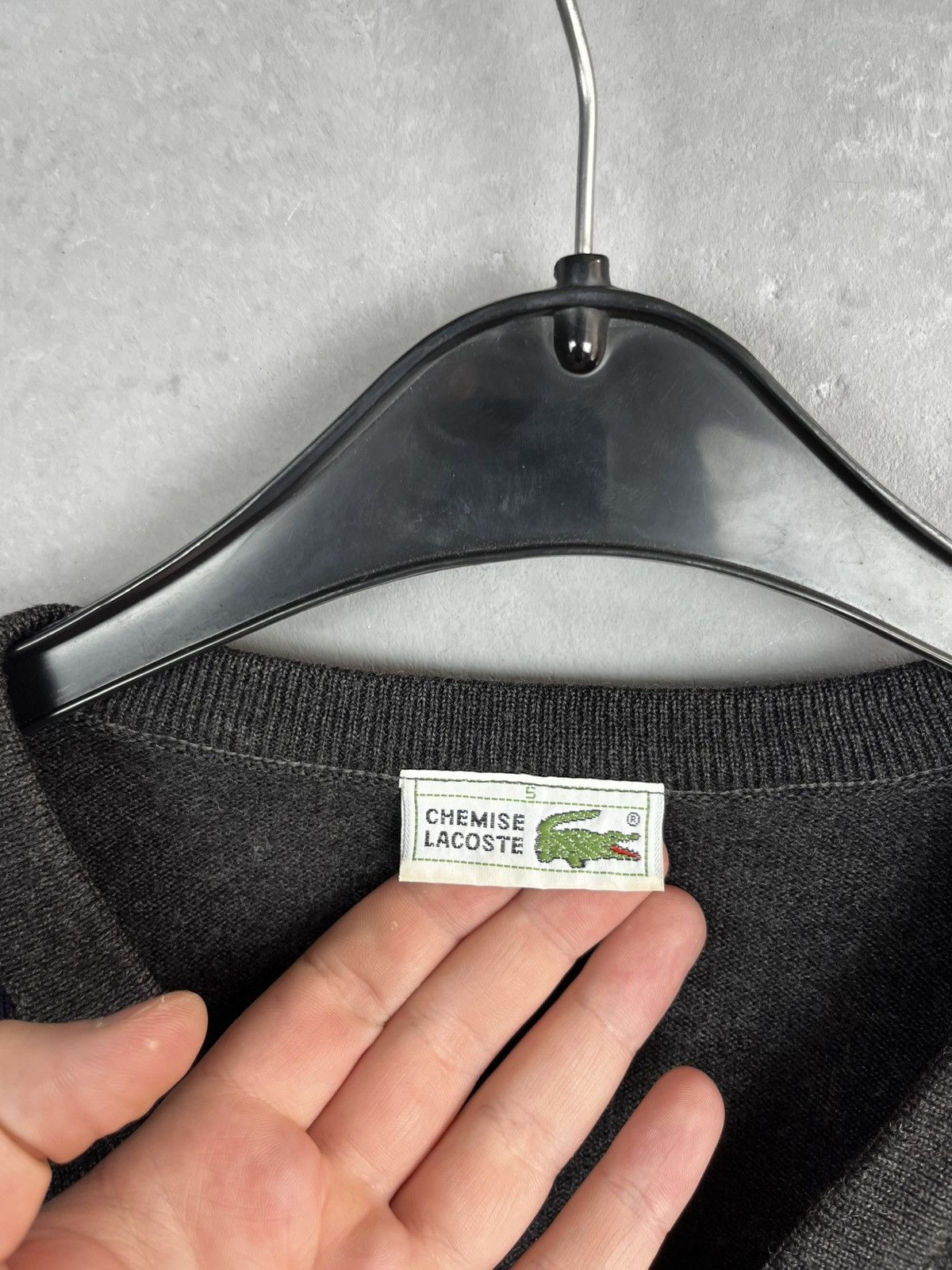 Lacoste × Vintage Lacoste pullover vintage Size US M / EU 48-50 / 2 - 7 Thumbnail