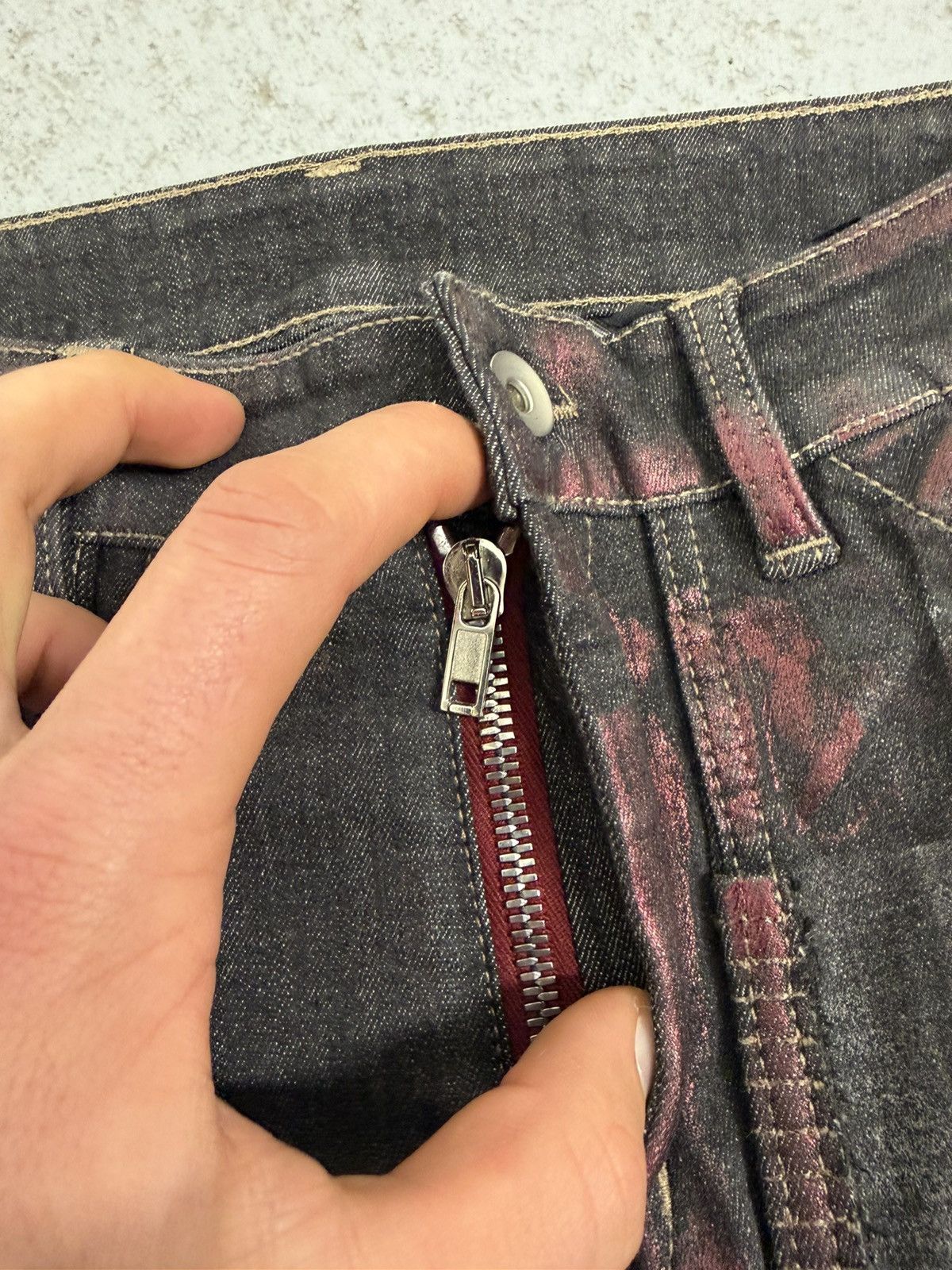 Rick Owens Drkshdw Rick Owens Bruise Tyrone Carti Jeans Size US 26 / EU 42 - 10 Thumbnail