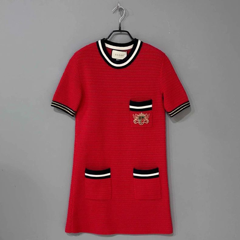 Gucci Gucci Braided embroidered pocket dress Size XS / US 0-2 / IT 36-38 - 1 Thumbnail