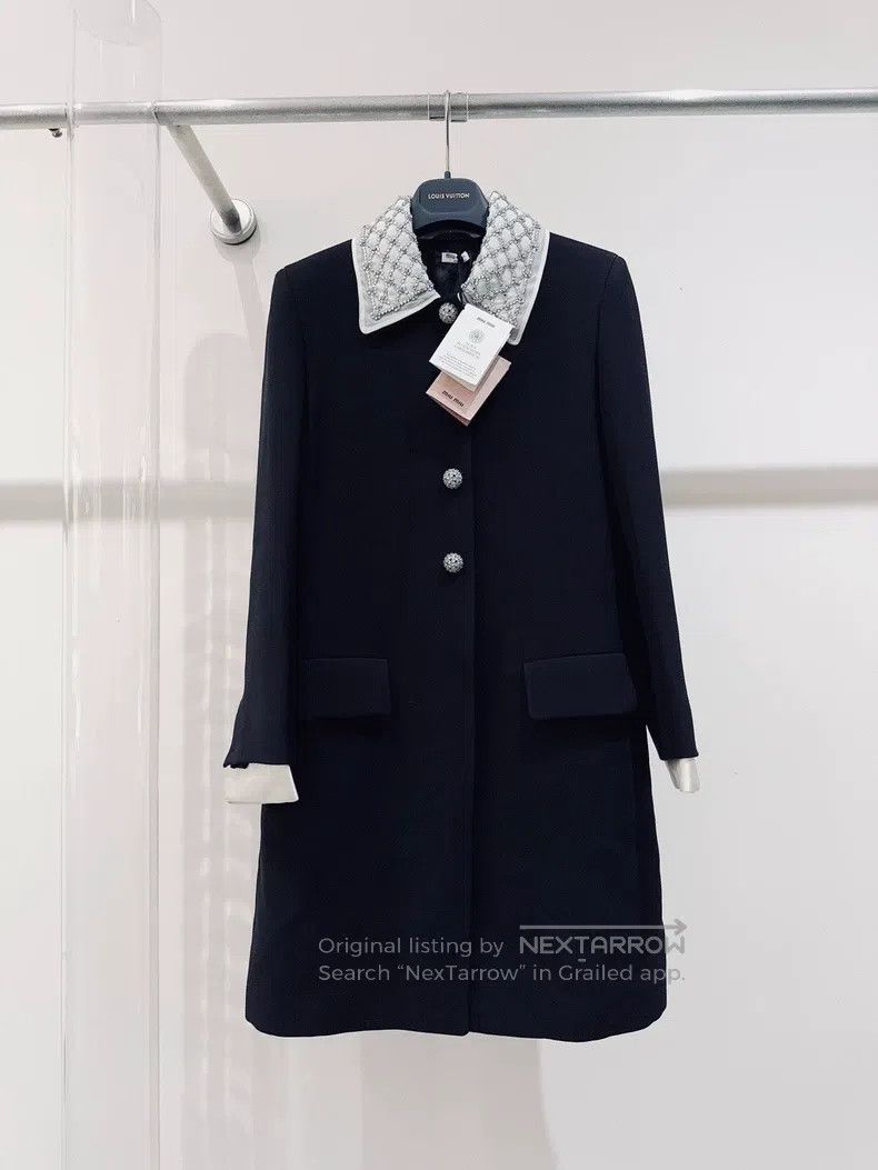 Miu Miu Miu Miu 36 Diamond coat Size S / US 4 / IT 40 - 1 Thumbnail