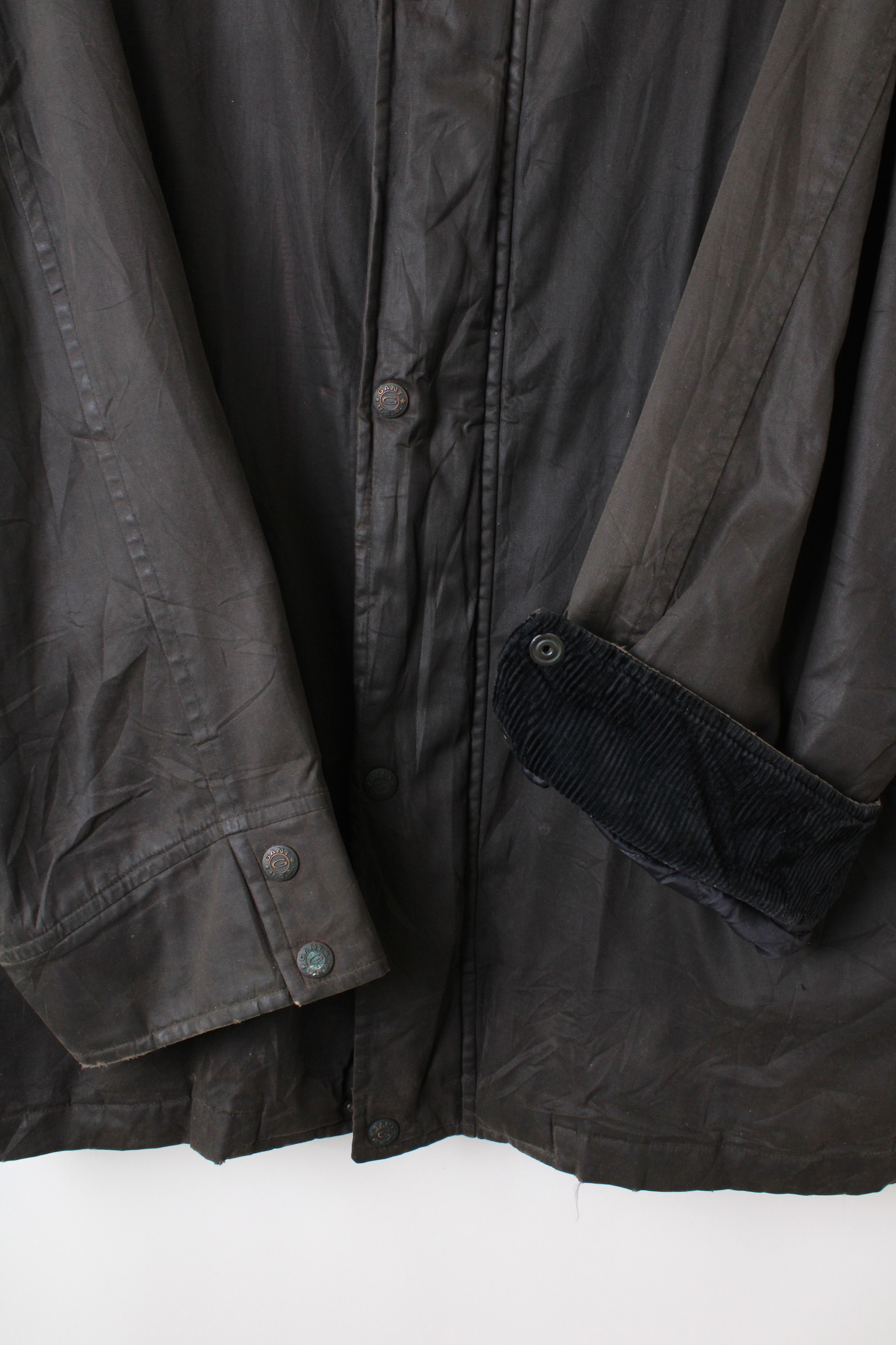 Gant Gant Vintage Waxed Jacket Black XXL Size US XXL / EU 58 / 5 - 5 Thumbnail