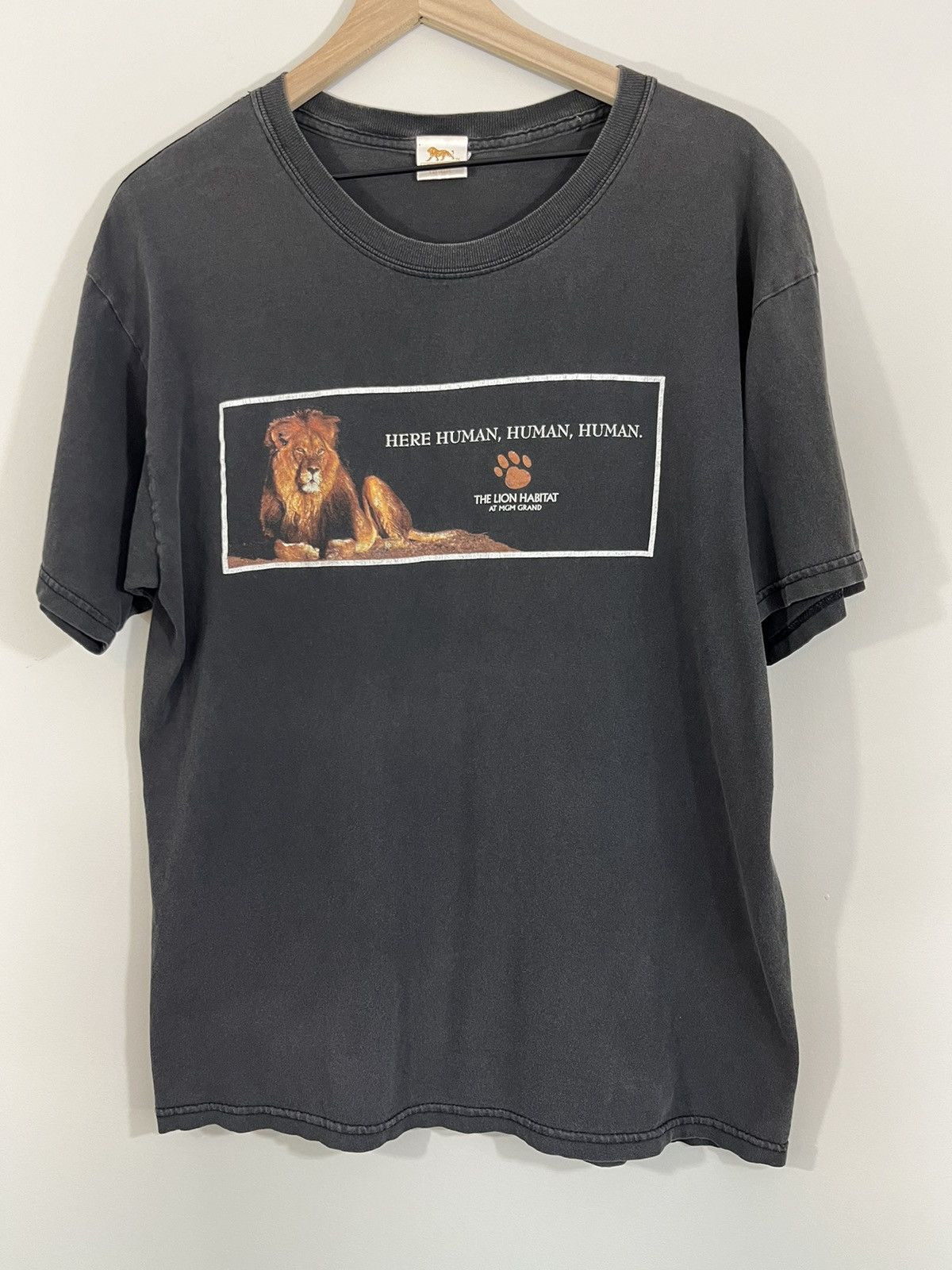 Vintage Sun Faded MGM Lion Distressed Tee Size US L / EU 52-54 / 3 - 1 Thumbnail