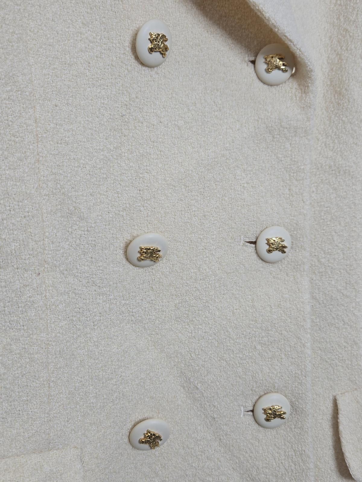 Burberry Burberry London Tweed Blazer Double Breasted Size L / US 10 / IT 46 - 2 Thumbnail