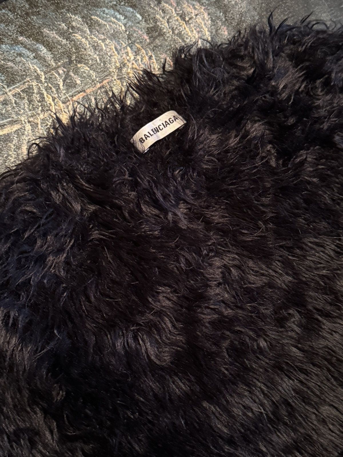 Balenciaga Balenciaga A/W 18 Faux Fur Sweater Size US S / EU 44-46 / 1 - 2 Thumbnail