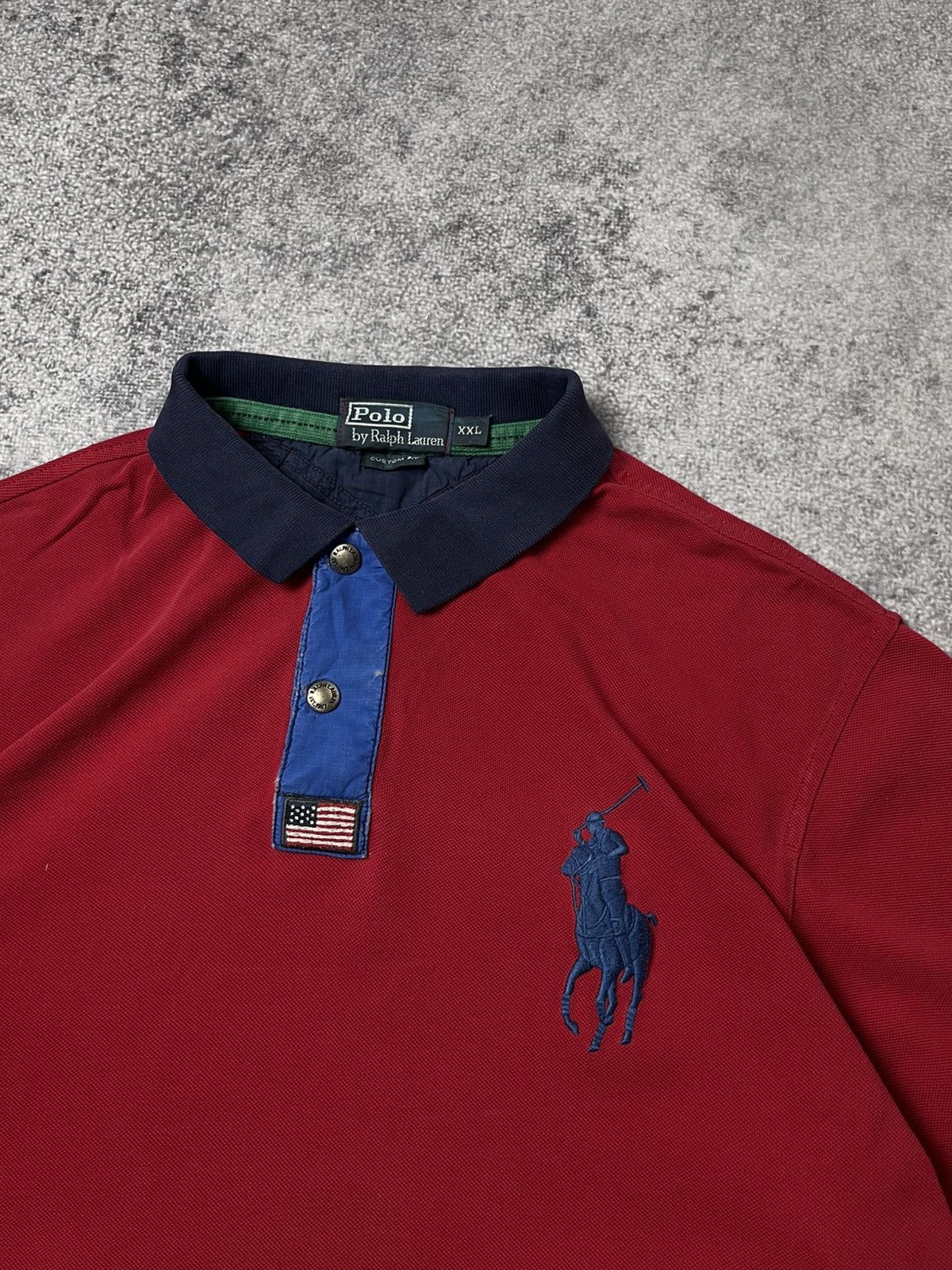 Polo Ralph Lauren 🔥USA RALPH LAUREN POLO RUGBY 90’S T SHIRT CHIEF KEEF Size US M / EU 48-50 / 2 - 4 Thumbnail