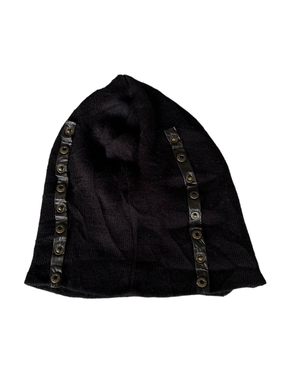 14th Addiction × Japanese Brand × Seditionaries Punk Bondage Style big Beanie Hats☠️☠️ Size ONE SIZE - 2 Thumbnail