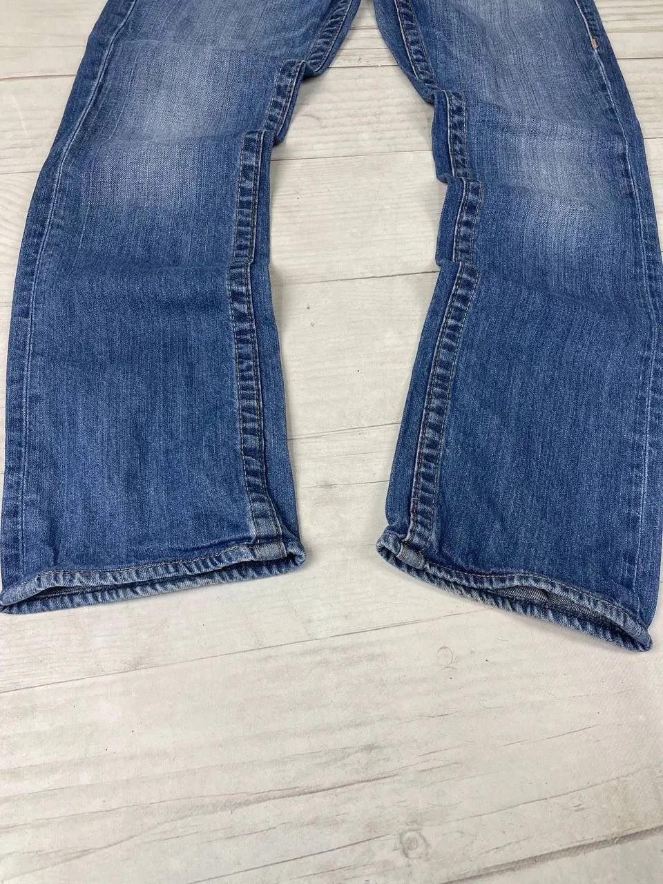 True Religion Vintage True Religion Straight Denim Jeans Baggy Japan Size US 29 - 5 Thumbnail