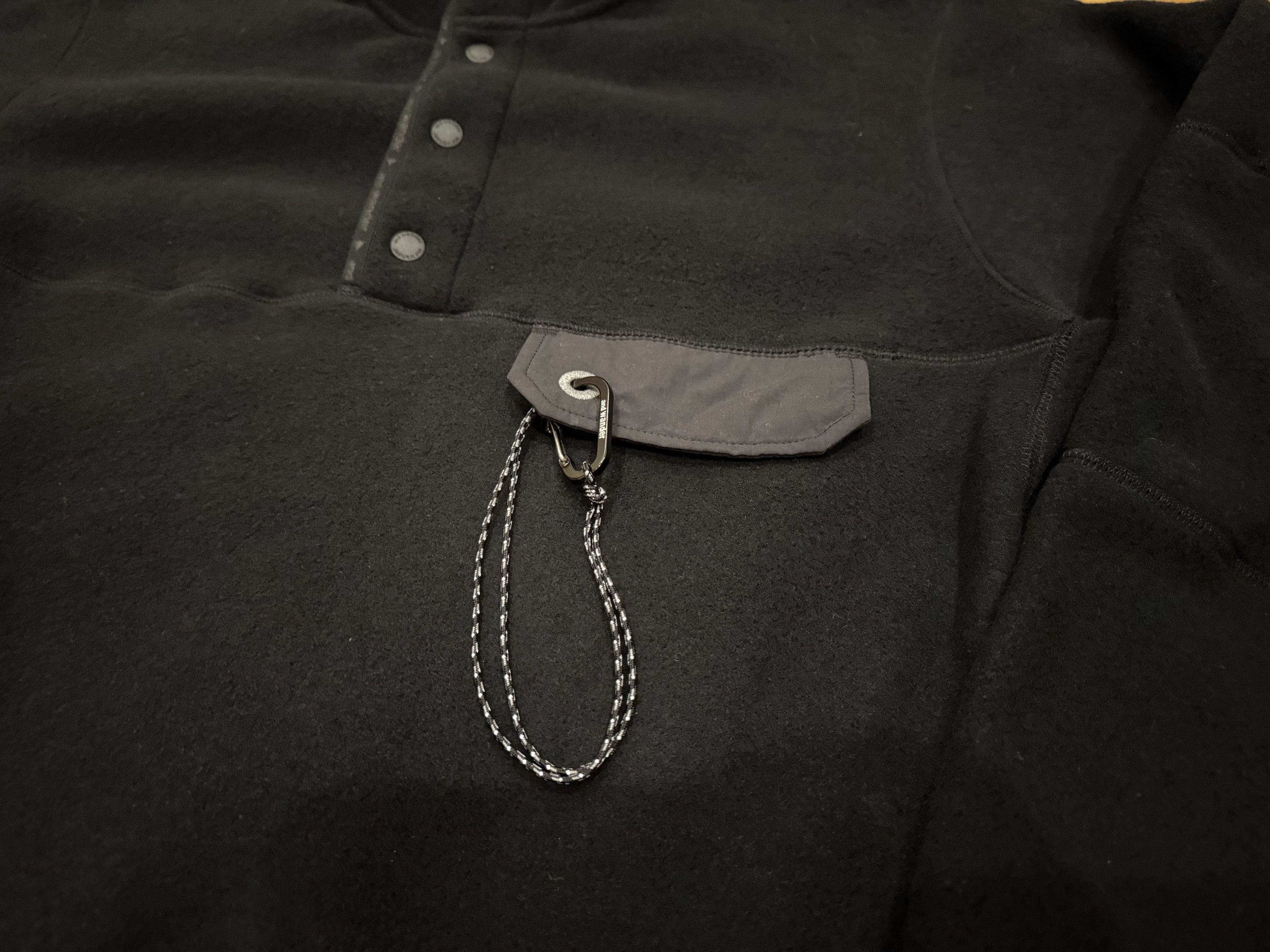 And Wander And Wander Woold Fleece Pulover Black sz. L Size US L / EU 52-54 / 3 - 2 Thumbnail