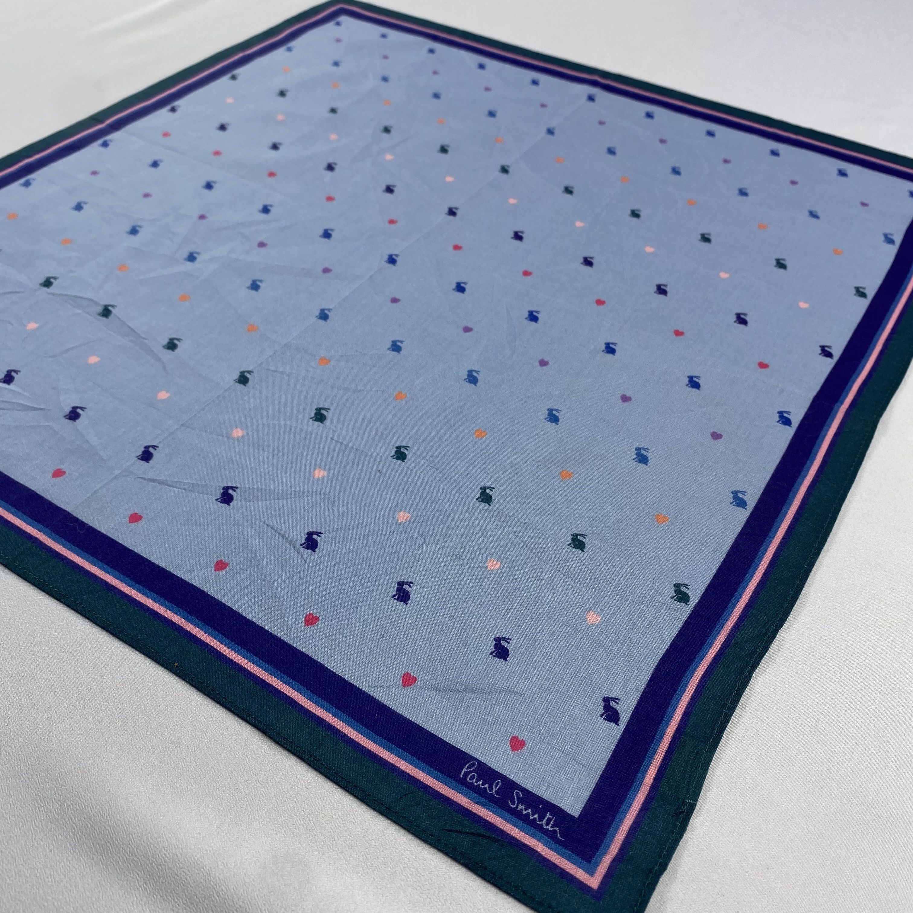 Paul Smith × Vintage Paul Smith Neckerchief / Bandana / Handkerchief-P855 Size ONE SIZE - 2 Thumbnail