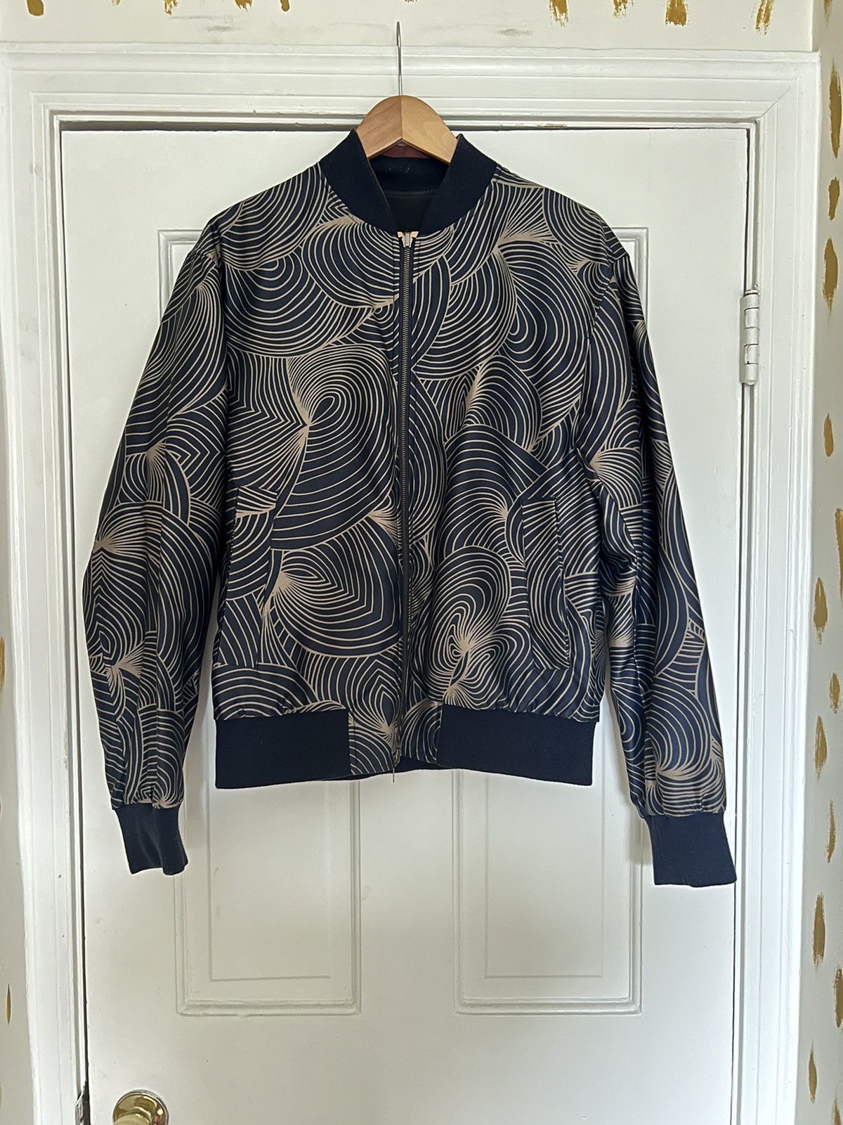 Dries Van Noten Dries Van Noten Volker Swirl Bomber SS18 Tapestry 