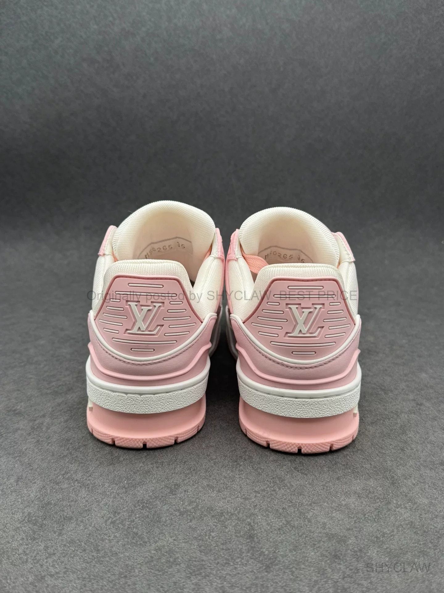 Louis Vuitton Louis Vuitton Trainer Rose Pink Leather BFAJLMN515 Size US 5 / IT 35 - 4 Thumbnail