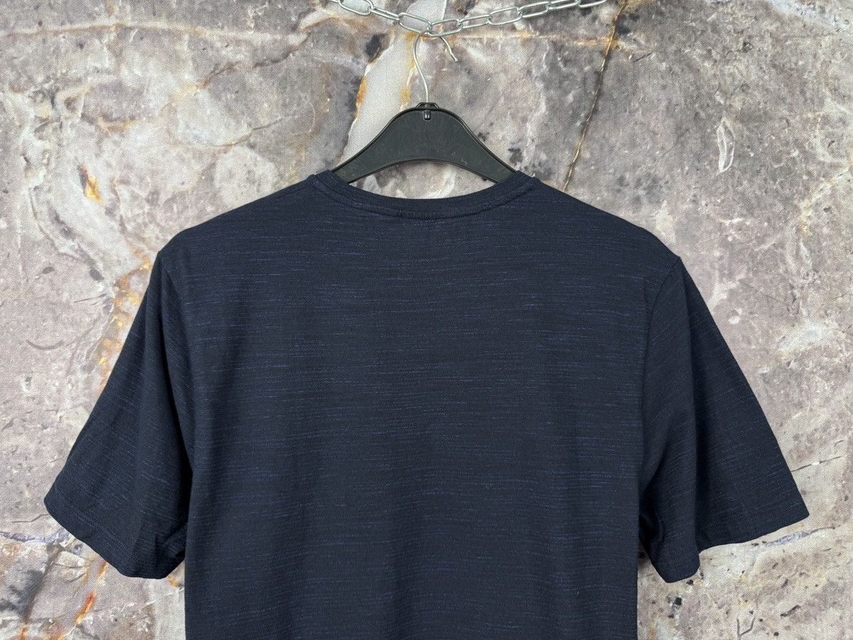 Cos Reiss Navy Textured T-Shirt Size Classic Minimalist Style Size US L / EU 52-54 / 3 - 8 Thumbnail