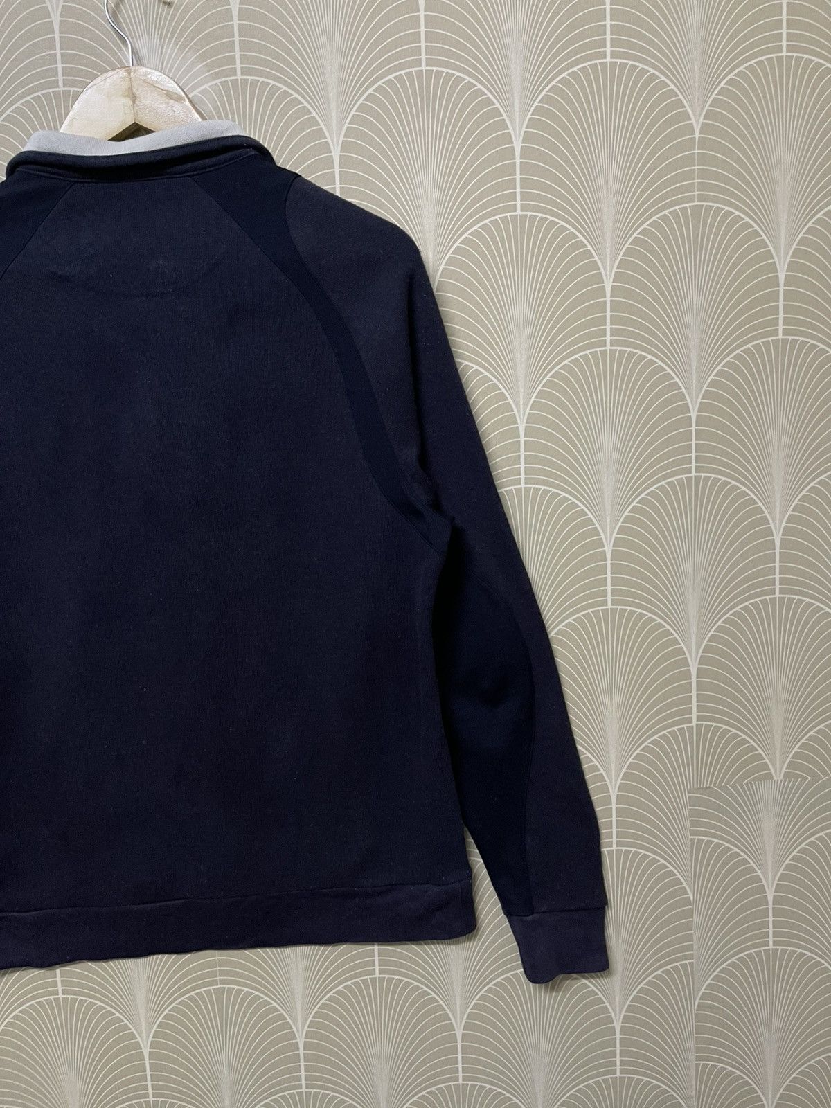 Burberry × Japanese Brand × Vintage 90s BURBERRY GOLF HALF ZIPPER SPELL OUT COLLAR RARE Size US L / EU 52-54 / 3 - 9 Thumbnail