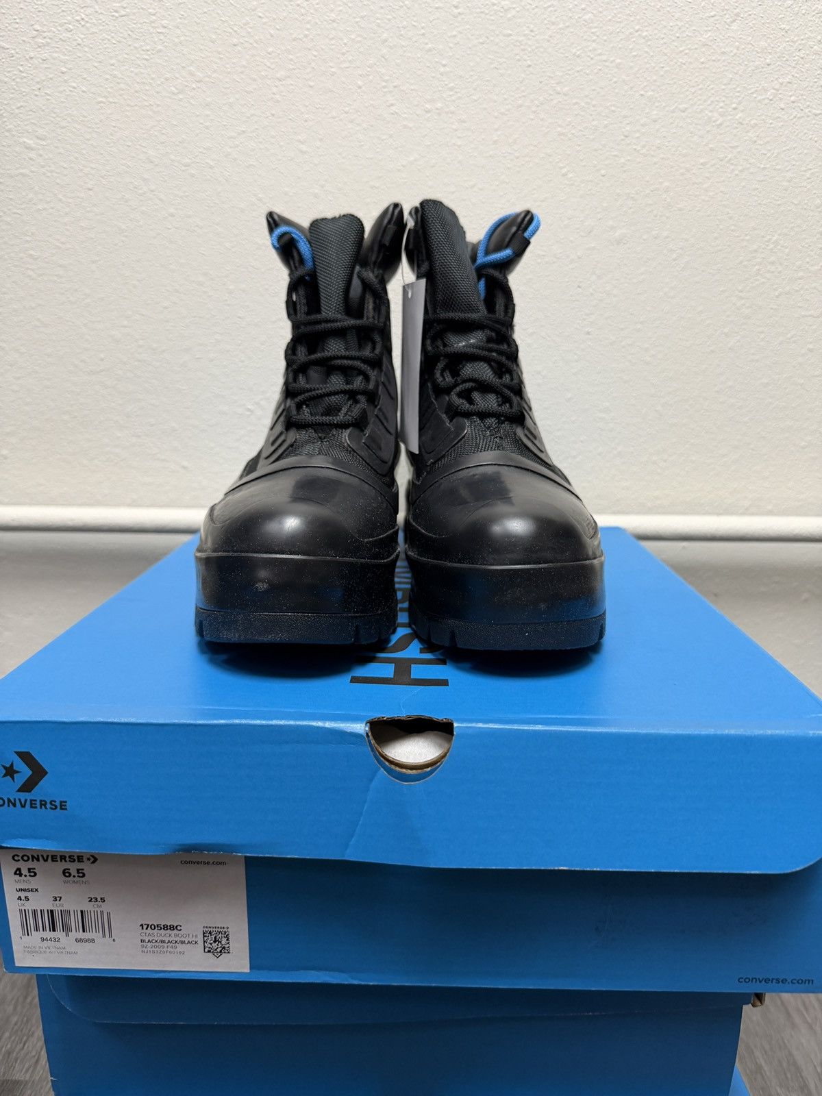 Ambush Design × Converse Converse x Ambush CTAS Duck Boot Black Canvas Womens Size US 6.5 / IT 36.5 - 2 Thumbnail