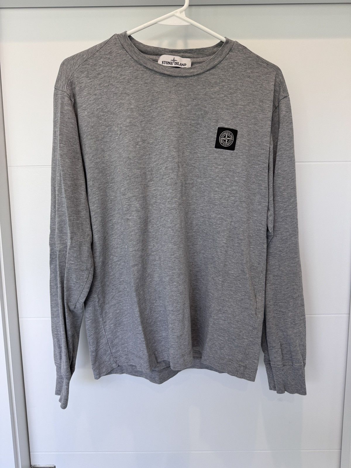 Stone Island Stone Island Mens Gray Patch ProgramLS Tee Size M (fits S) Size US M / EU 48-50 / 2 - 1 Thumbnail