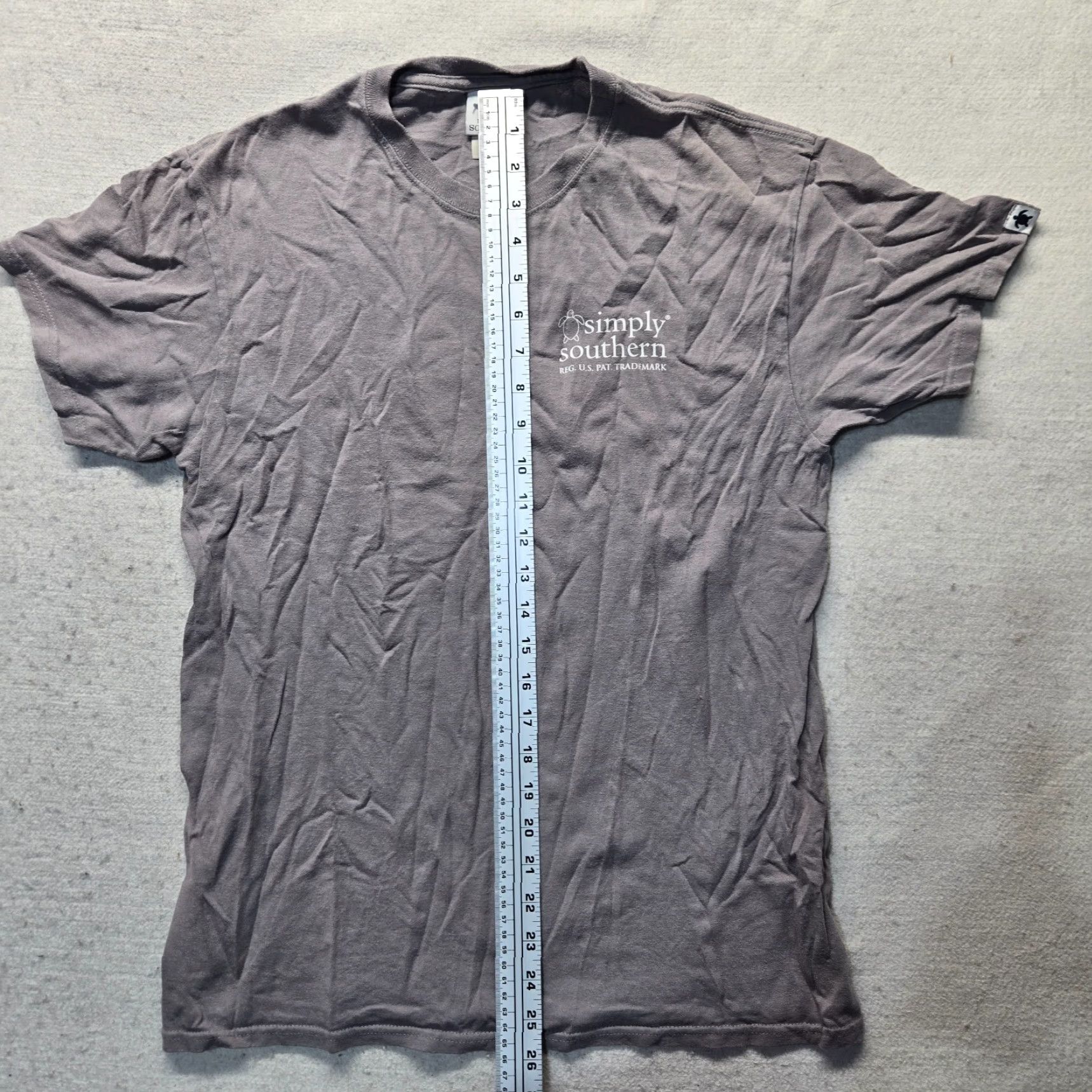 Vintage Simply Southern Gray Crab T-Shirt Short Sleeve Adult Women M Medium Size M / US 6-8 / IT 42-44 - 7 Thumbnail