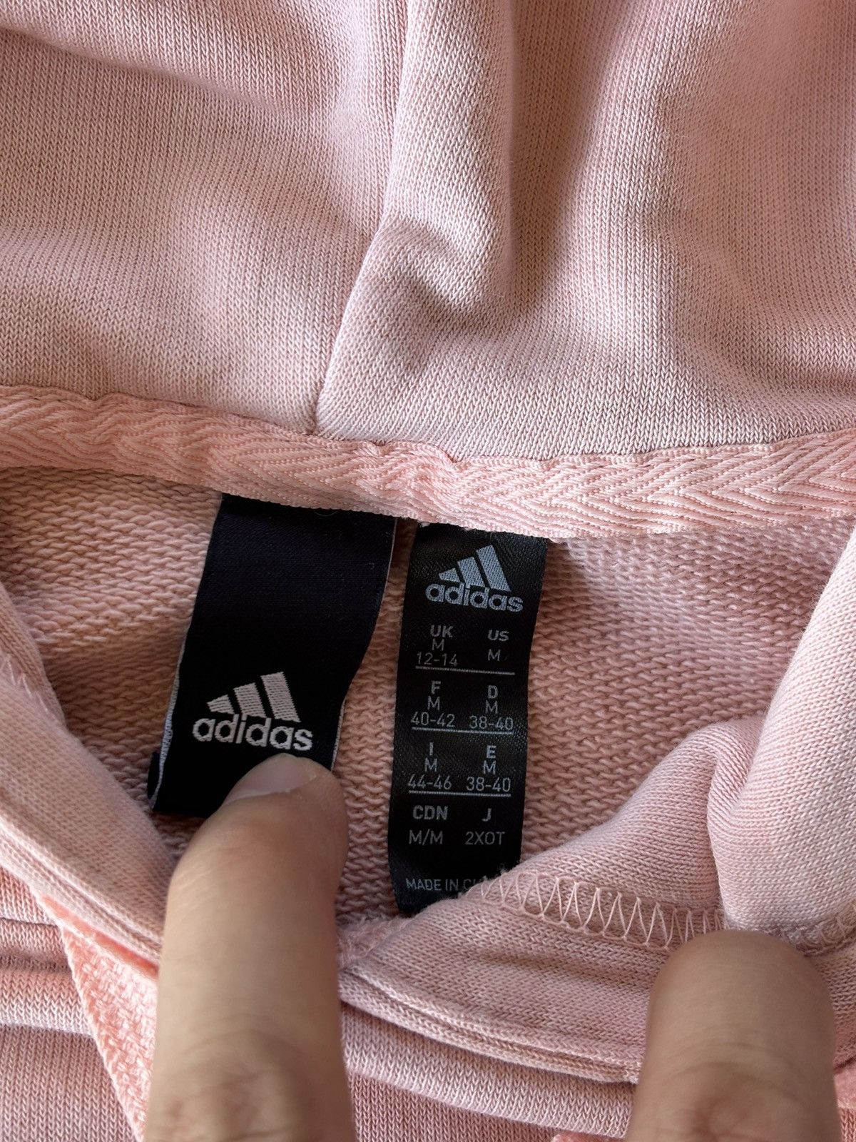 Adidas × Vintage adidas Hoodie Center Logo Streetwear Size M / US 6-8 / IT 42-44 - 5 Thumbnail