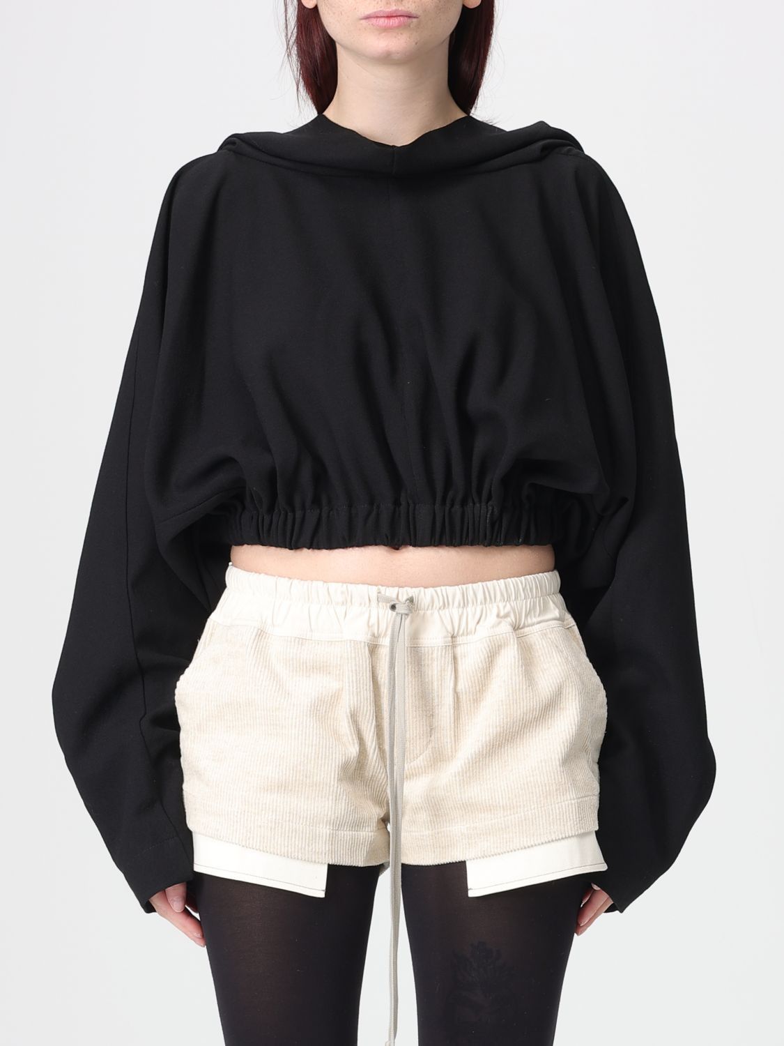 Rick Owens Rick Owens Sweatshirt Woman Black Size M / US 6-8 / IT 42-44 - 1 Thumbnail