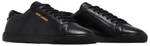 Saint Laurent Paris o1s1wg110126 606833 Andy Sneakers in Leather in Black Size US 15 / EU 48 - 9 Thumbnail