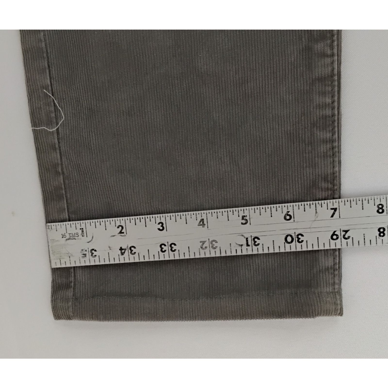AG Adriano Goldschmied AG Adriano Goldschmied Cords The Tellis Men's 31x34 Gray NWT Size US 31 - 16 Thumbnail