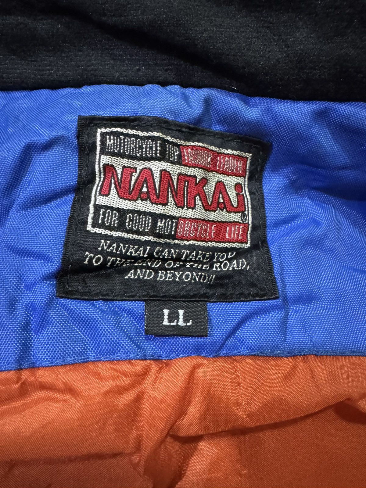 Japanese Brand VERY RARE VINTAGE JACKET NANKAI RACING MOTORCYCLE Size US XL / EU 56 / 4 - 7 Thumbnail