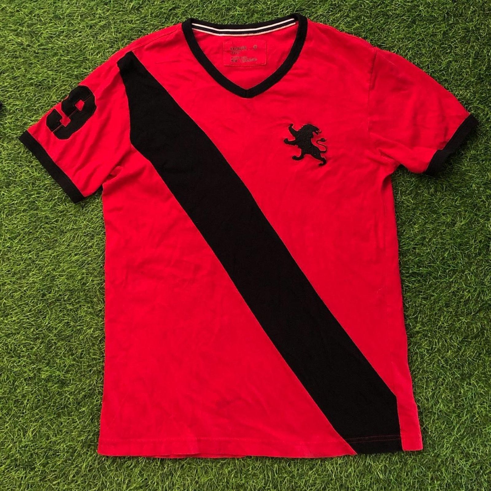 Express Red/Black Express Embroidered Logo Number Tee Size US M / EU 48-50 / 2 - 1 Thumbnail