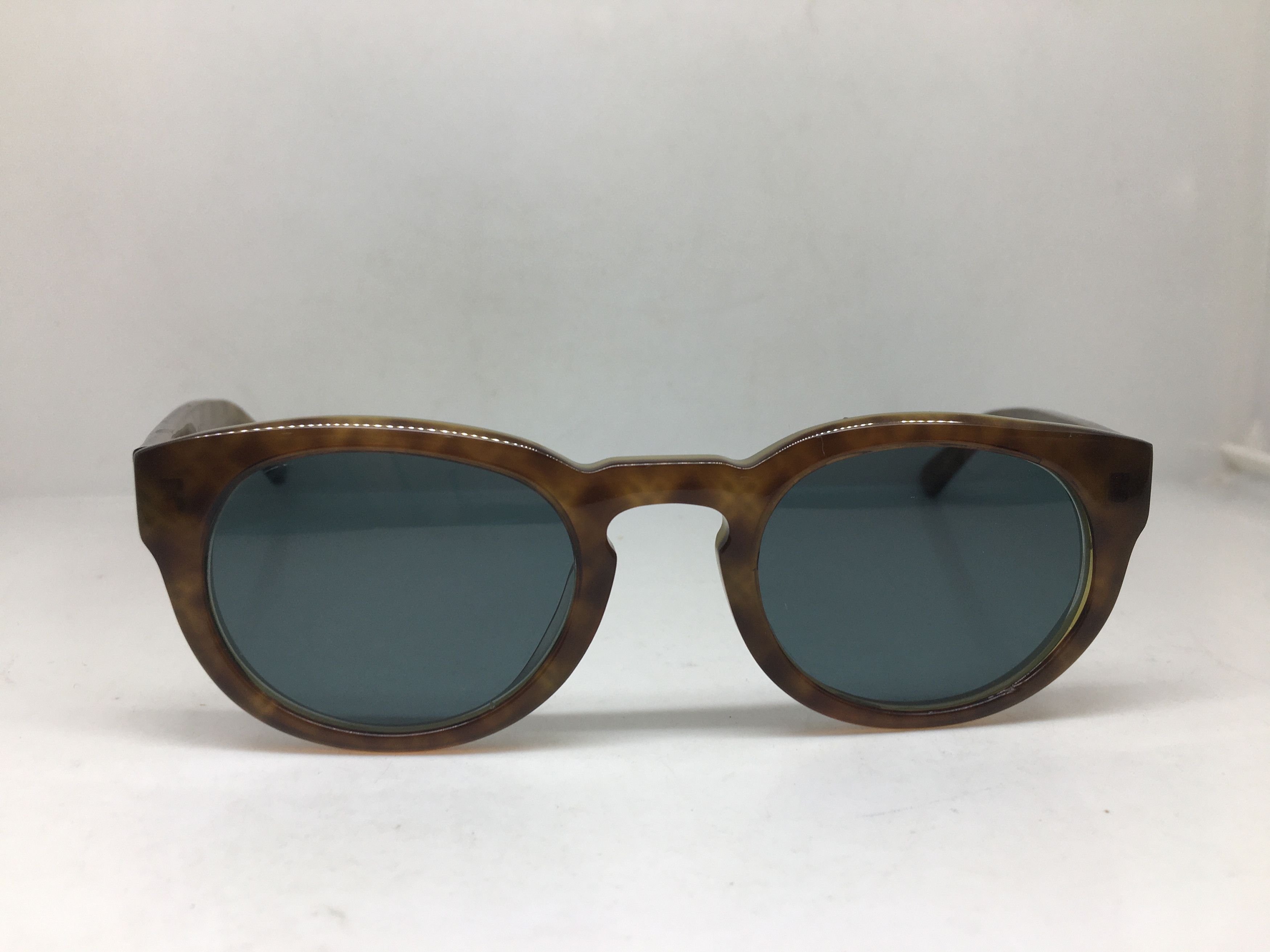 Other Handmade Brown Acetate Keyhole Bridge PREPPY Sunglasses Size ONE SIZE - 1 Thumbnail