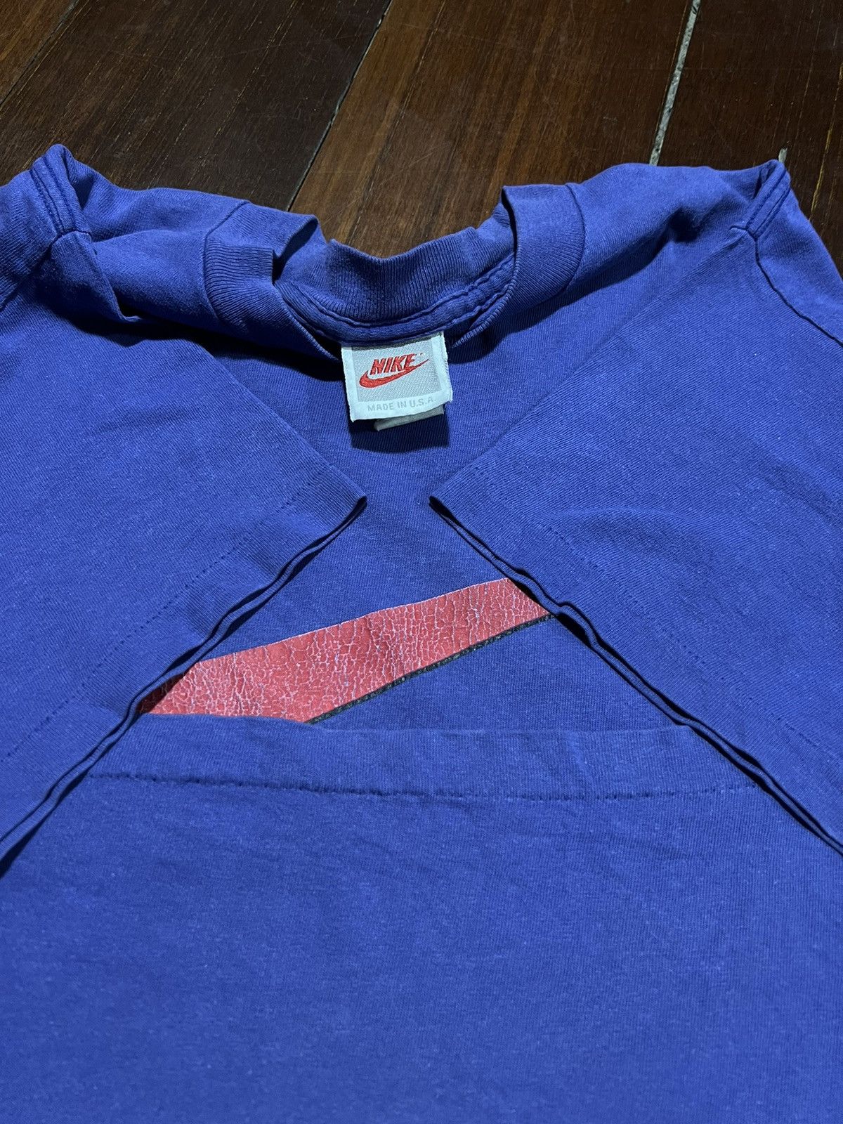 Nike × Vintage Vintage Nike Swoosh 90s Size US M / EU 48-50 / 2 - 8 Thumbnail