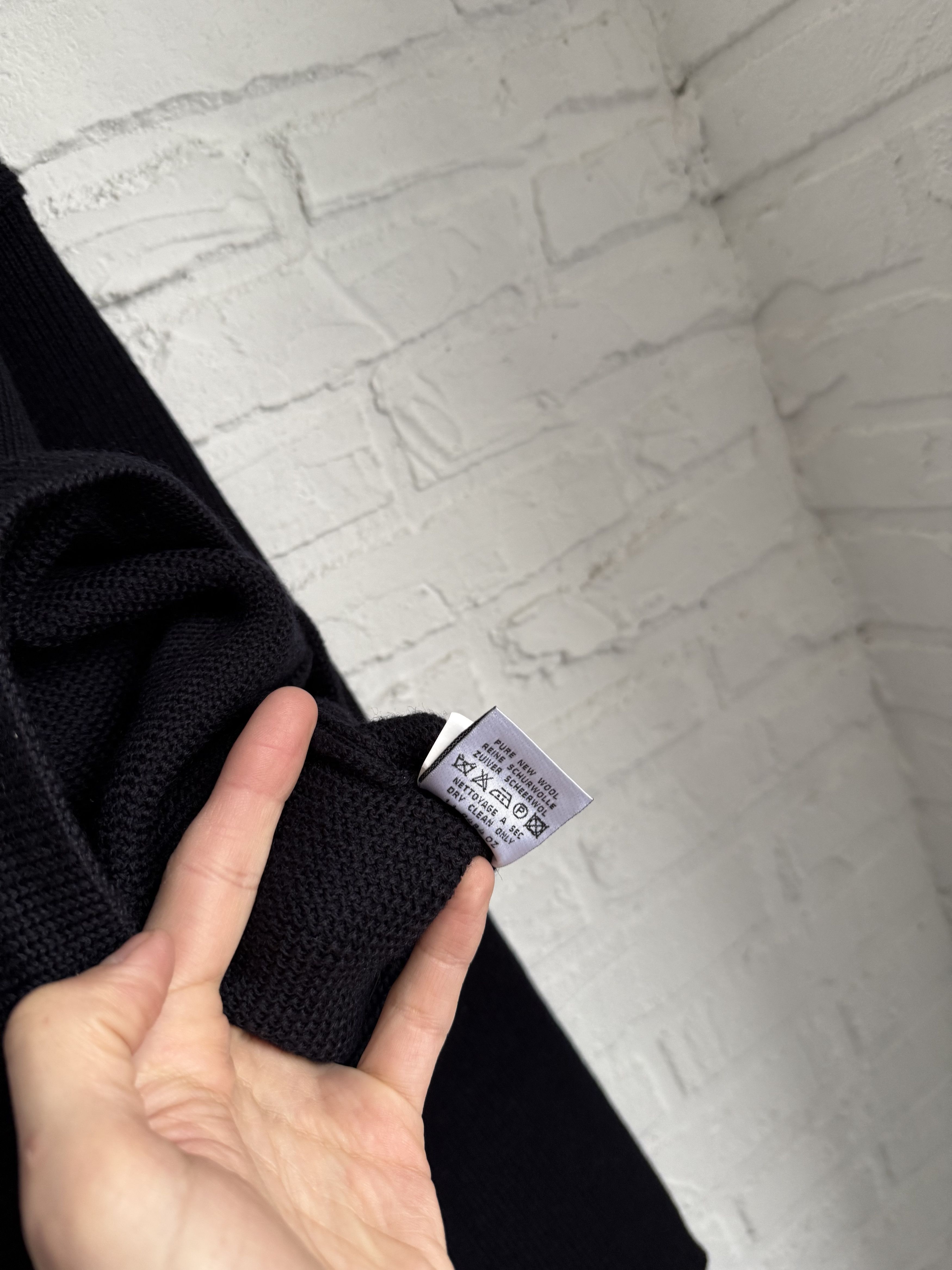 Saint James Saint James Wool Navy Heavy Knit Cardigan made in France Size US XL / EU 56 / 4 - 4 Thumbnail