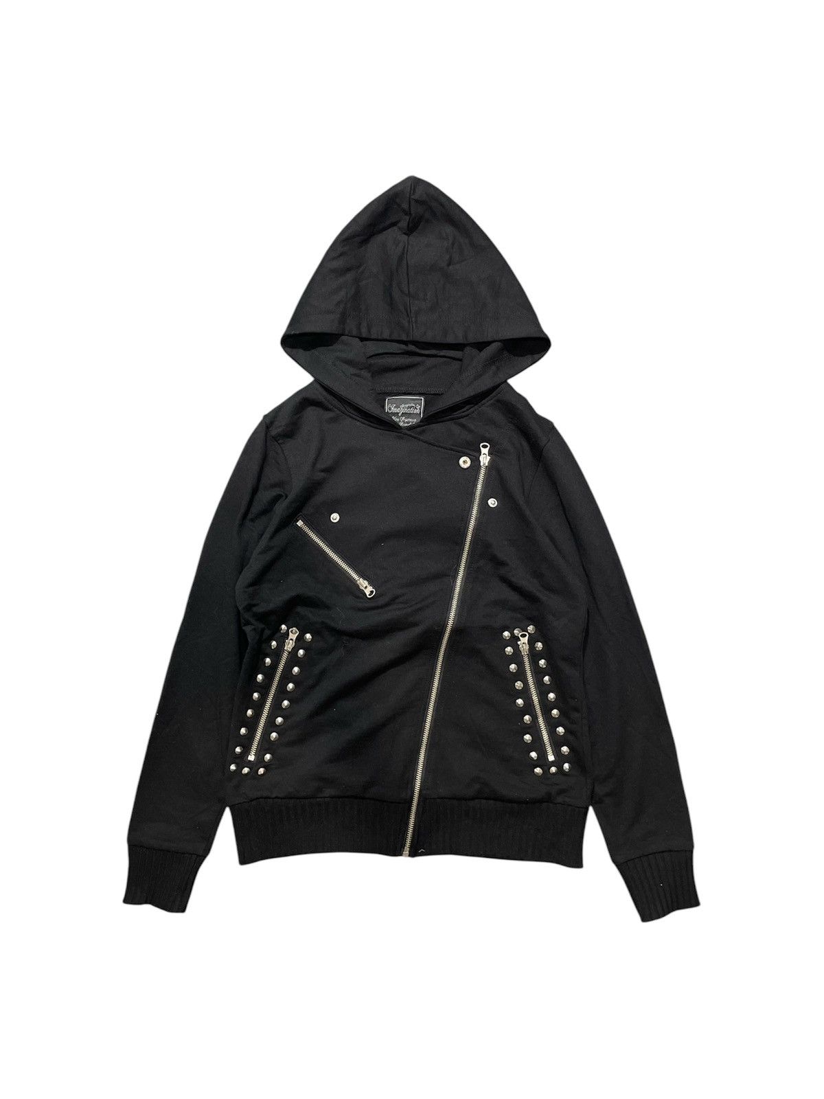 Vintage Imagination Studded hoodie Punk Rock Style Size US M / EU 48-50 / 2 - 1 Thumbnail