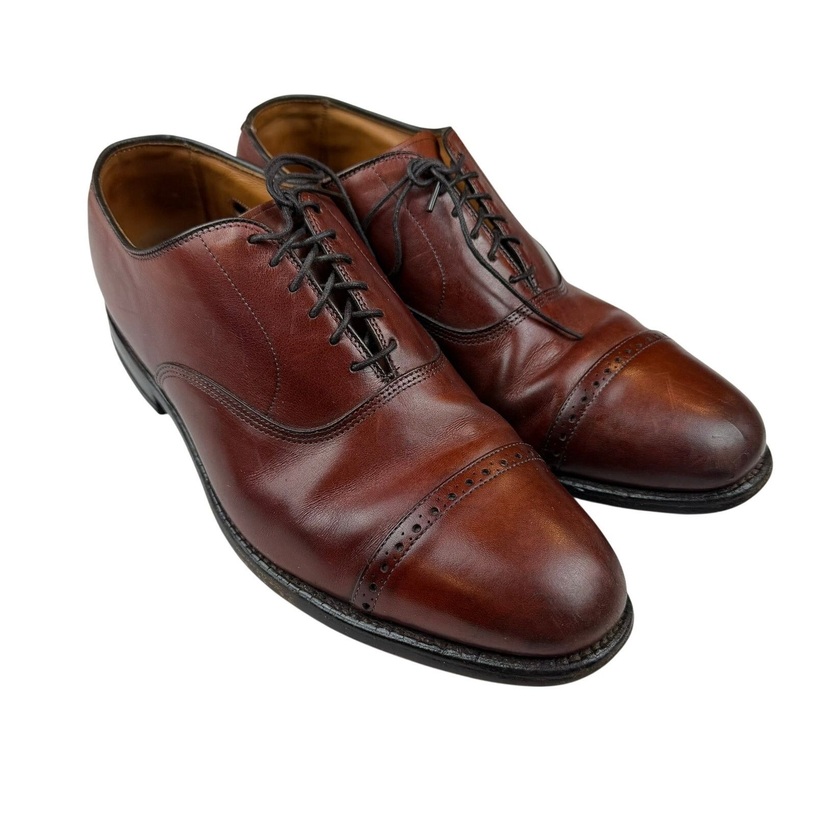 Allen Edmonds Allen Edmonds Byron Cap Toe Oxford Size 10.5D Size US 10.5 / EU 43-44 - 2 Thumbnail