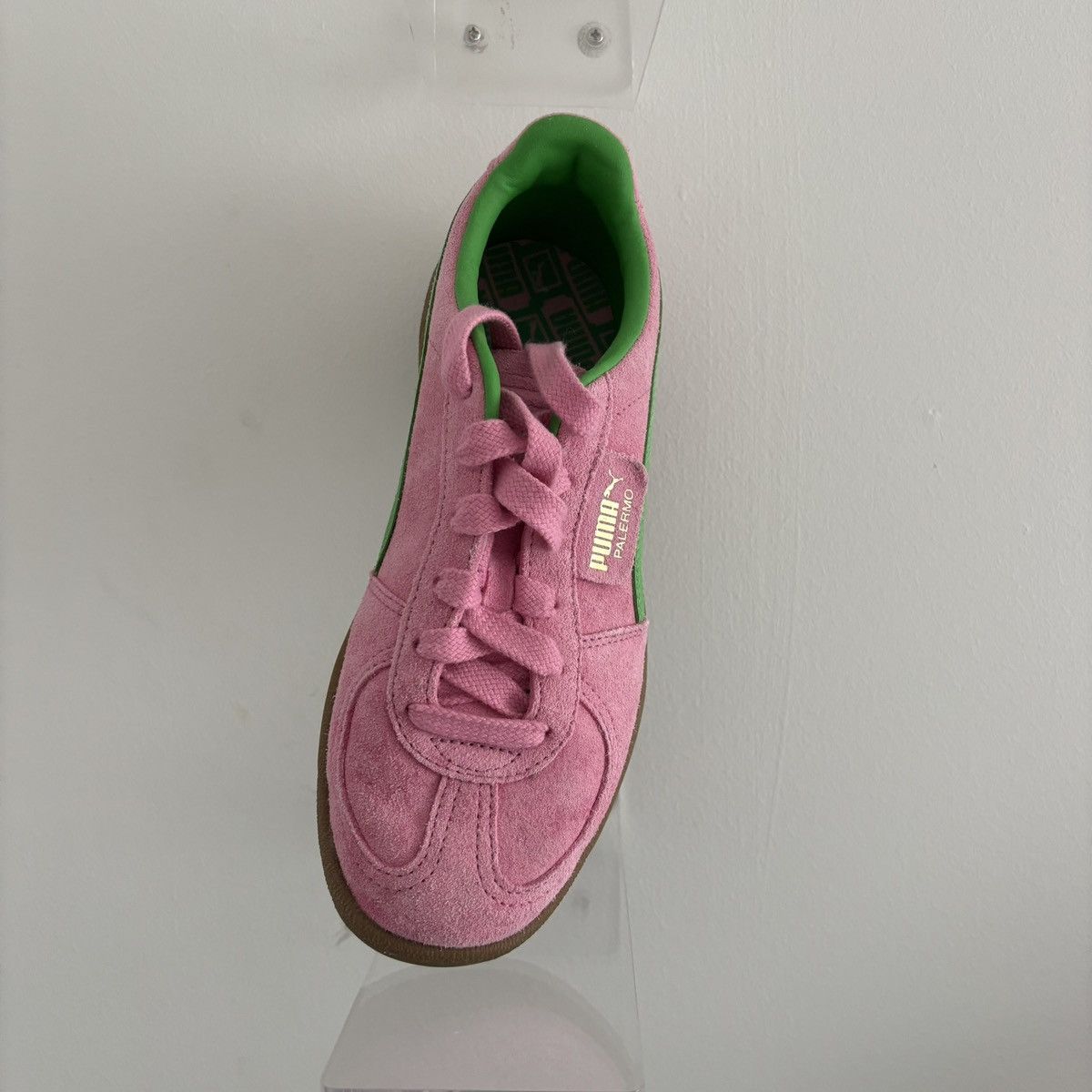 Puma Puma Palermo Pink Delight green gum sneaker Size US 6 / IT 36 - 4 Thumbnail