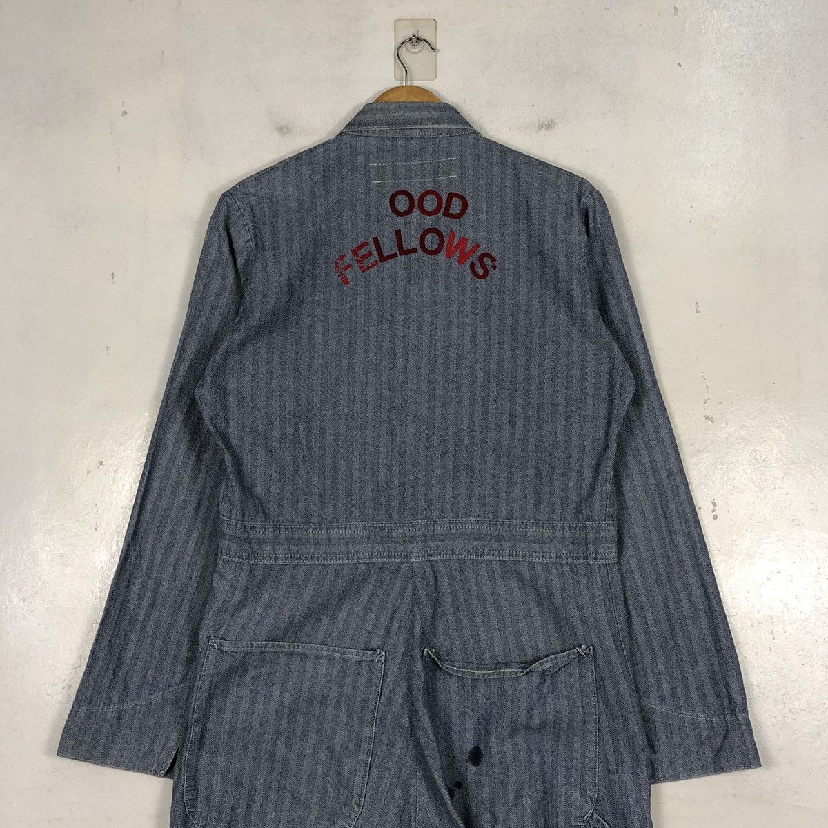 Vintage Coverall Overall OOD Fellow RedKap Size US 32 / EU 48 - 9 Thumbnail