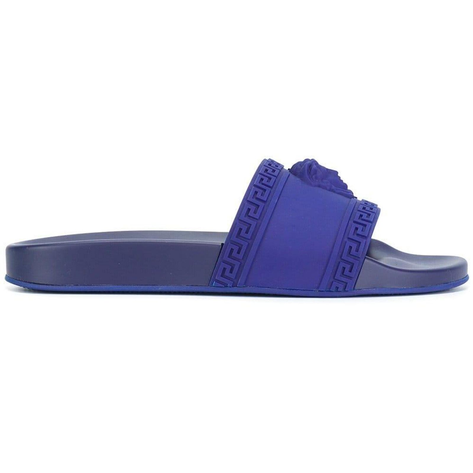 Versace Versace Medusa Palazzo Blue Pool Sandal Flip Flop Flat 42 9 Size US 9 / EU 42 - 1 Thumbnail