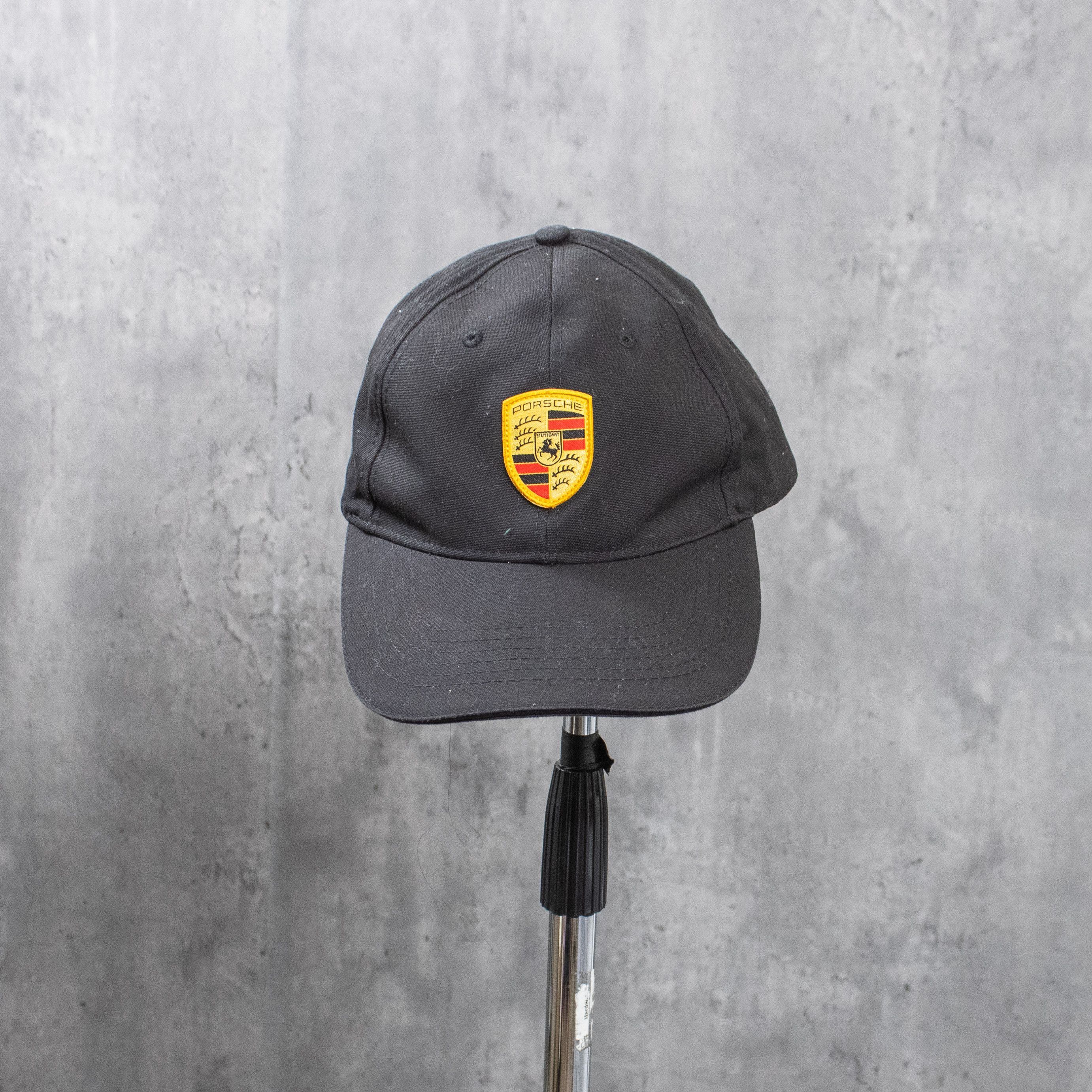 Porsche Design ERL Porsche Racing Black 6 Panel Black Hat Size ONE SIZE - 1 Thumbnail