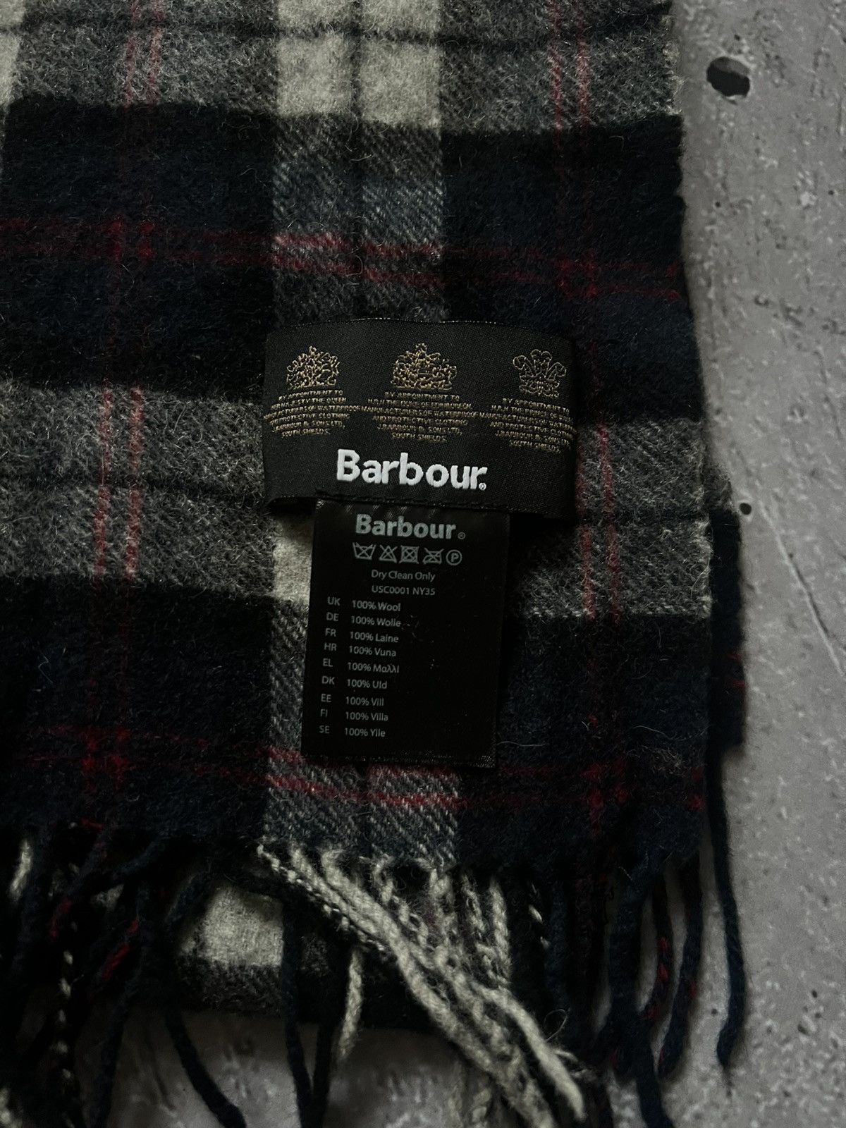 Barbour Very Rare Scarf Barbour Y2K Hype Size ONE SIZE - 3 Thumbnail