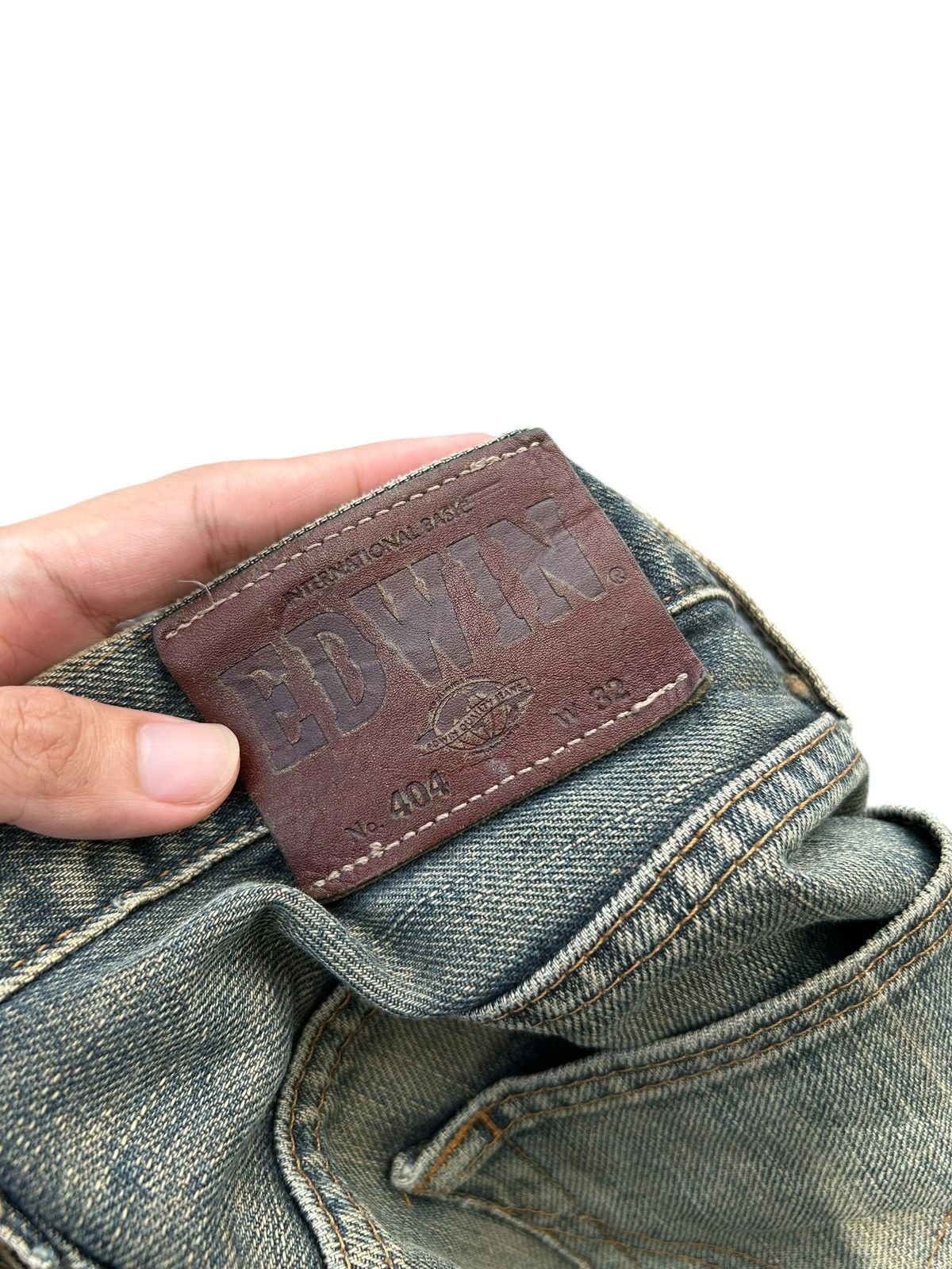 Japanese Brand × Kapital × Vintage Rusty Edwin Vintage Distressed Denim Jeans Size US 32 / EU 48 - 6 Thumbnail