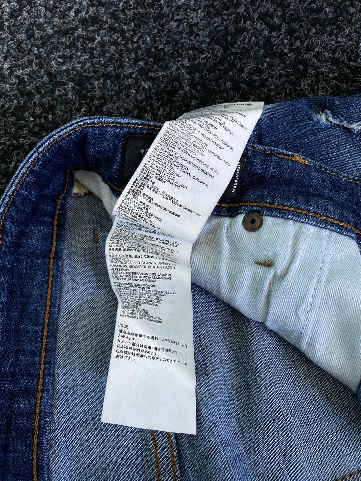 Dsquared2 Dsquared2 Distressed Denim pants Jeans Made In Italy 🇮🇹 Size US 33 - 10 Thumbnail